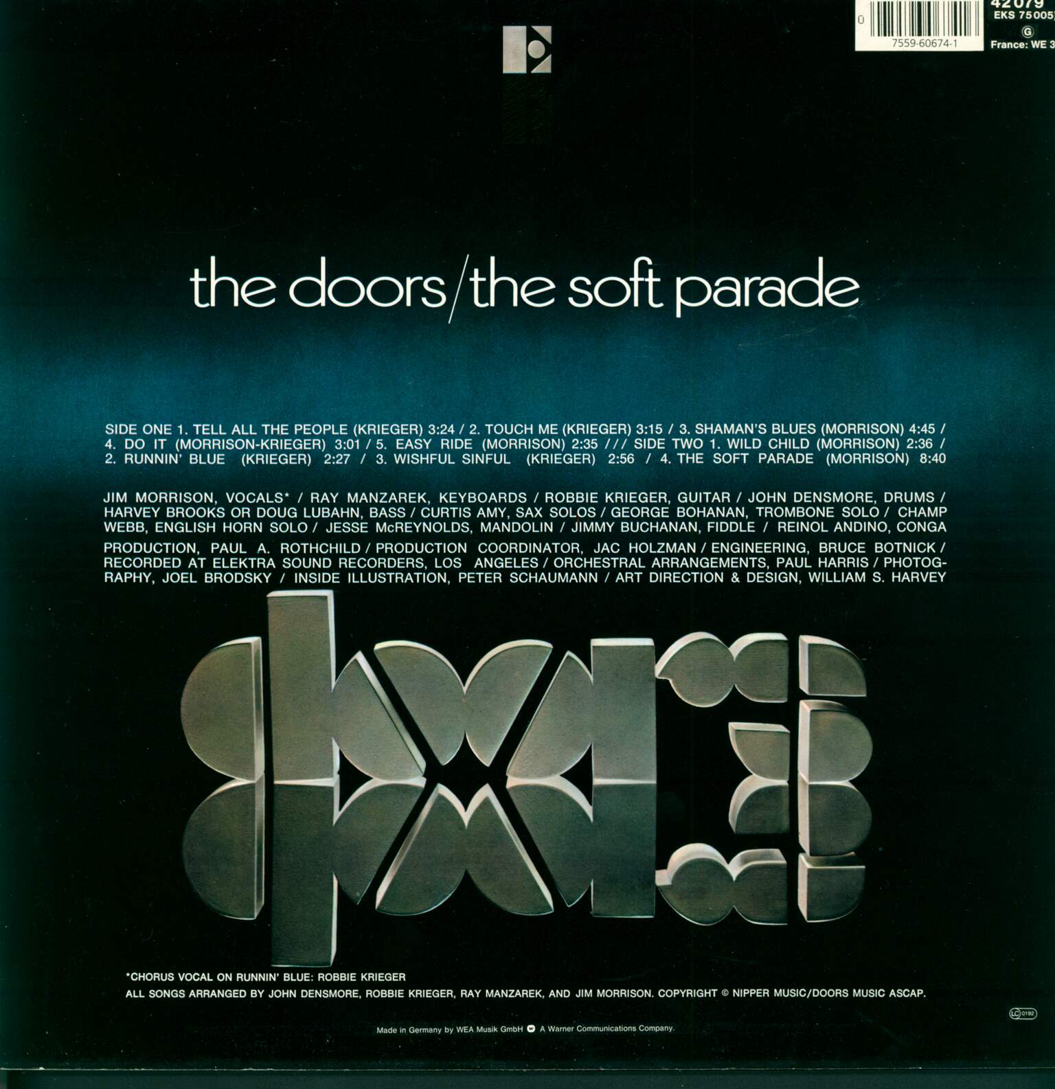 The Doors: The Soft Parade, LP (Vinyl)