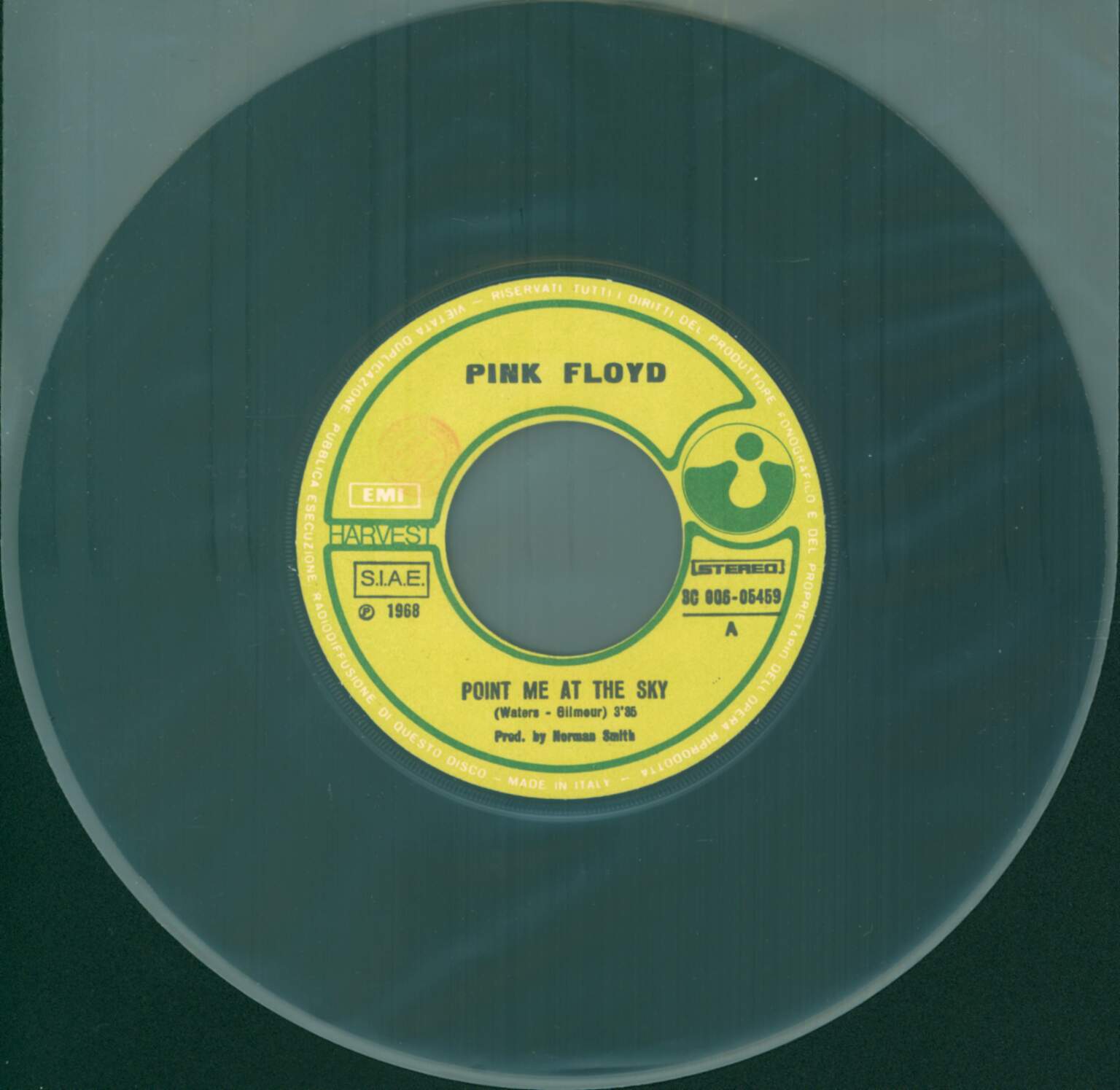 Pink Floyd: Point Me At The Sky, 7" Single (Vinyl)
