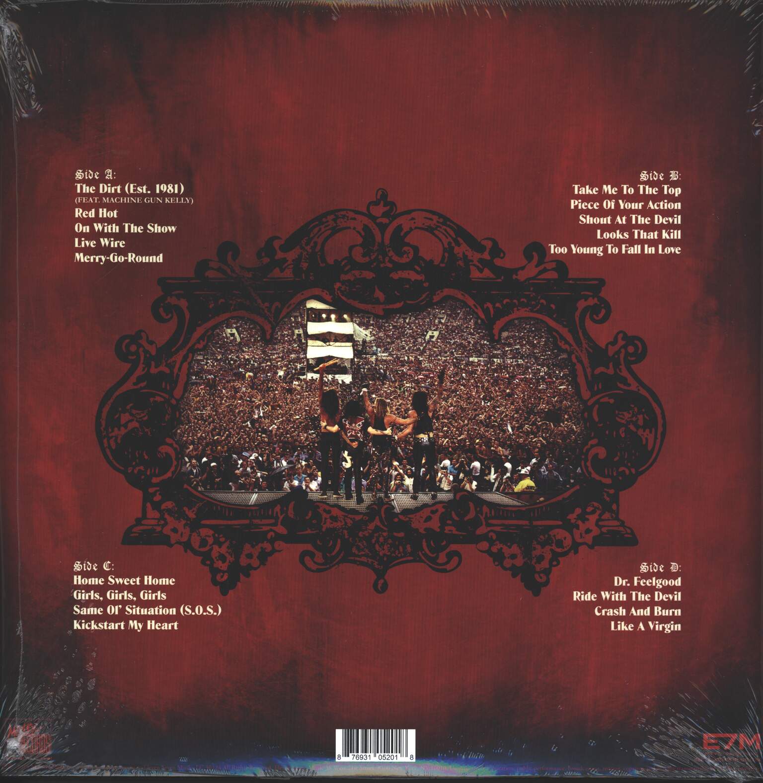 Mötley Crüe: The Dirt Soundtrack, 2×LP (Vinyl)