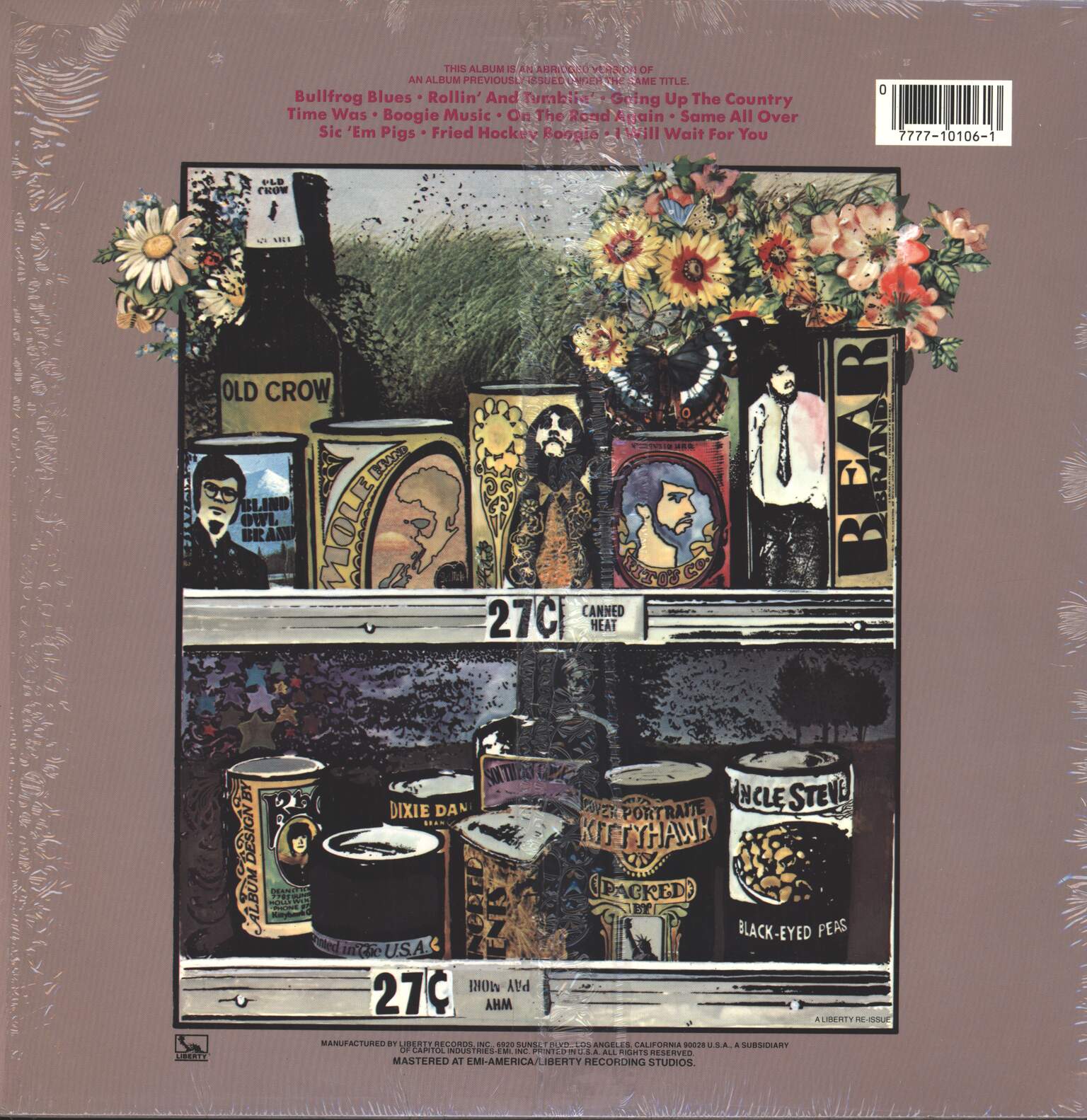 Canned Heat: The Canned Heat Cook Book (The Best Of Canned Heat), LP (Vinyl)