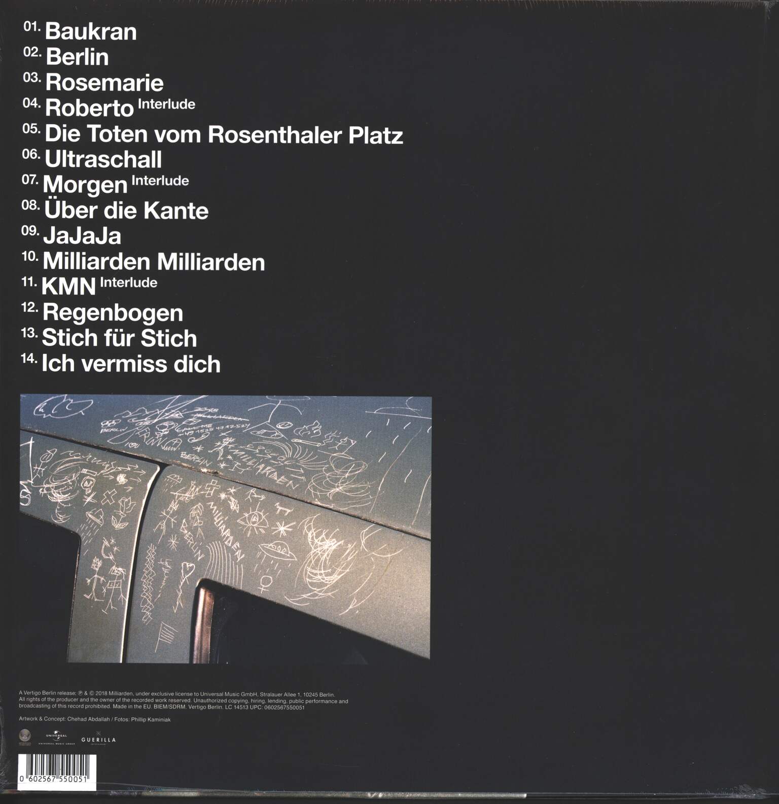 Milliarden: Berlin, LP (Vinyl)