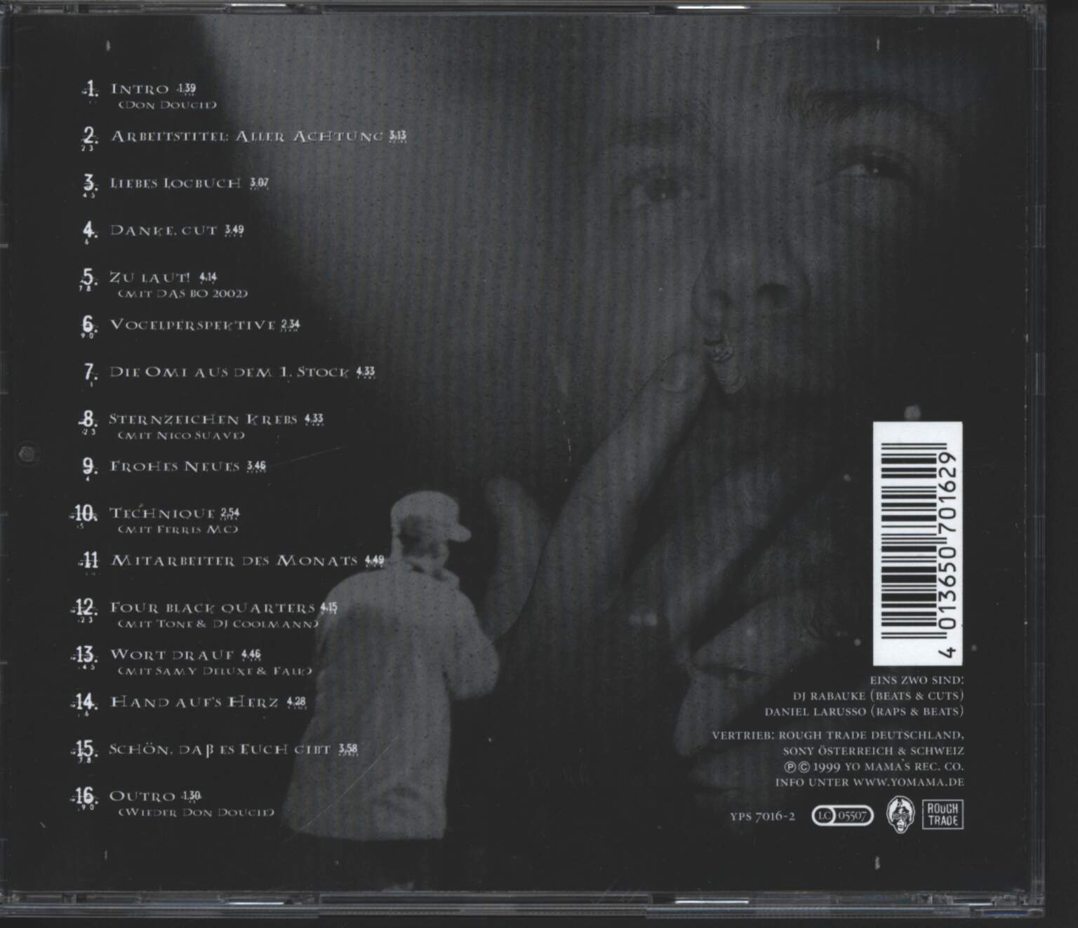 Eins Zwo: Gefährliches Halbwissen, CD