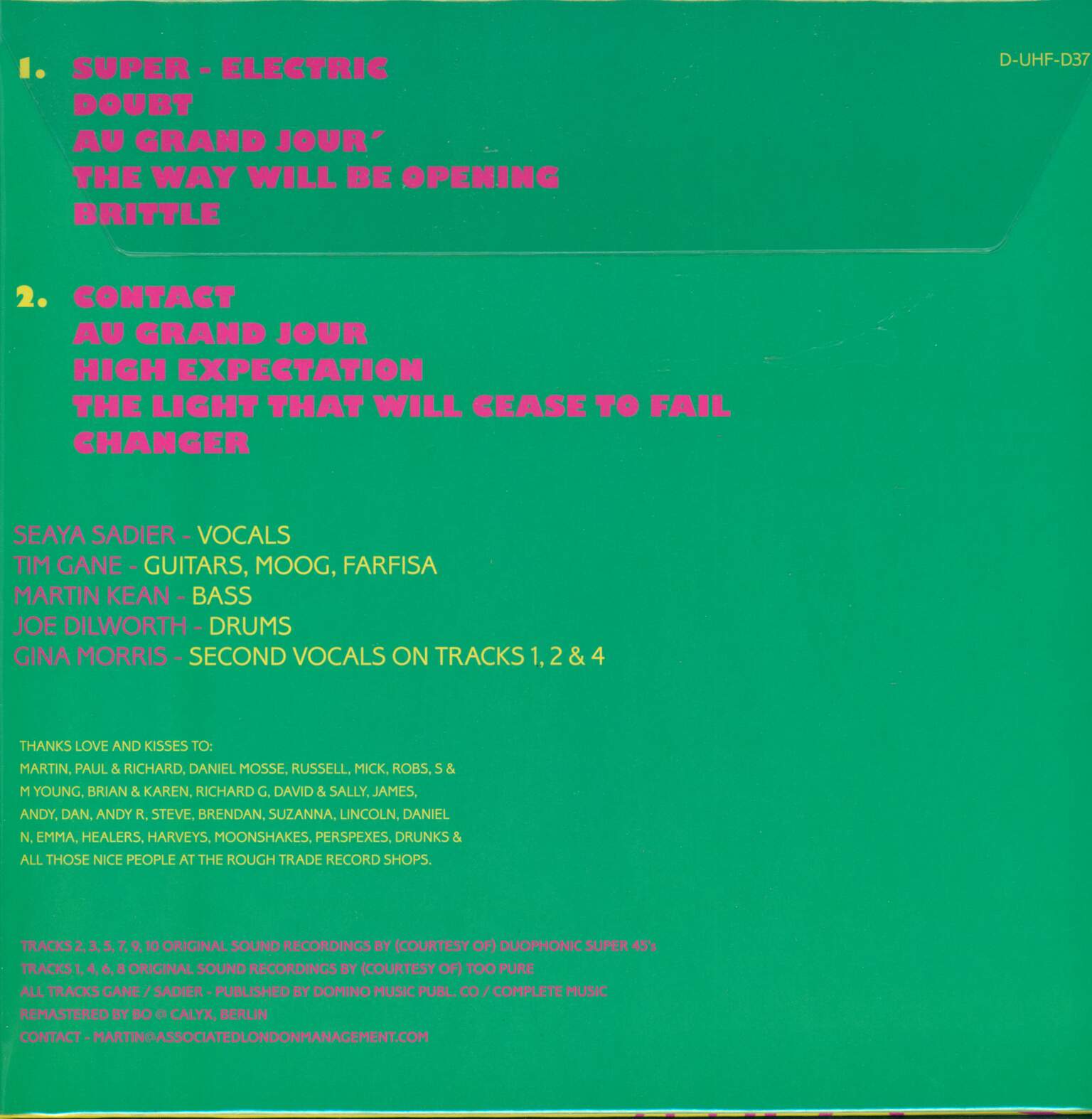Stereolab: Switched On, LP (Vinyl)