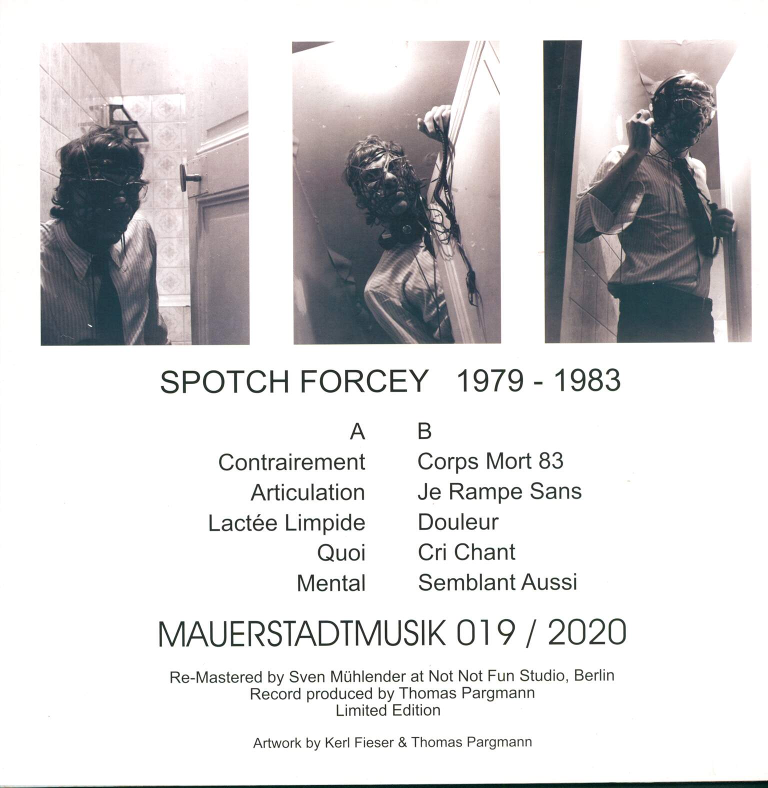 Spotch Forcey: 1979-1983, LP (Vinyl)