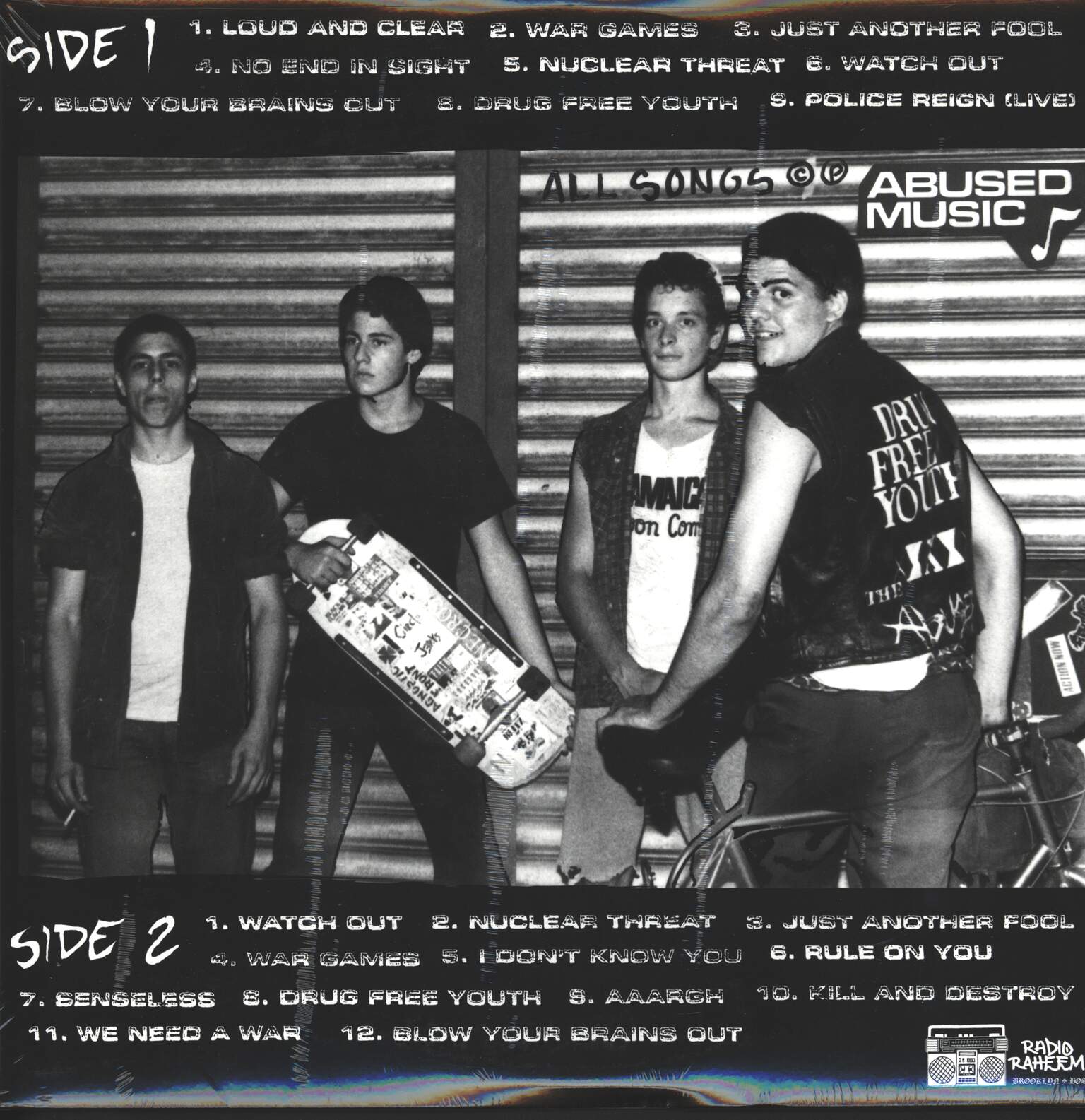 The Abused: Loud And Clear, LP (Vinyl)
