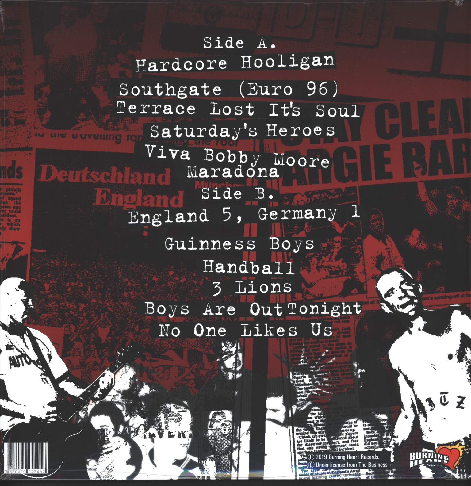 The Business: Hardcore Hooligan, LP (Vinyl)