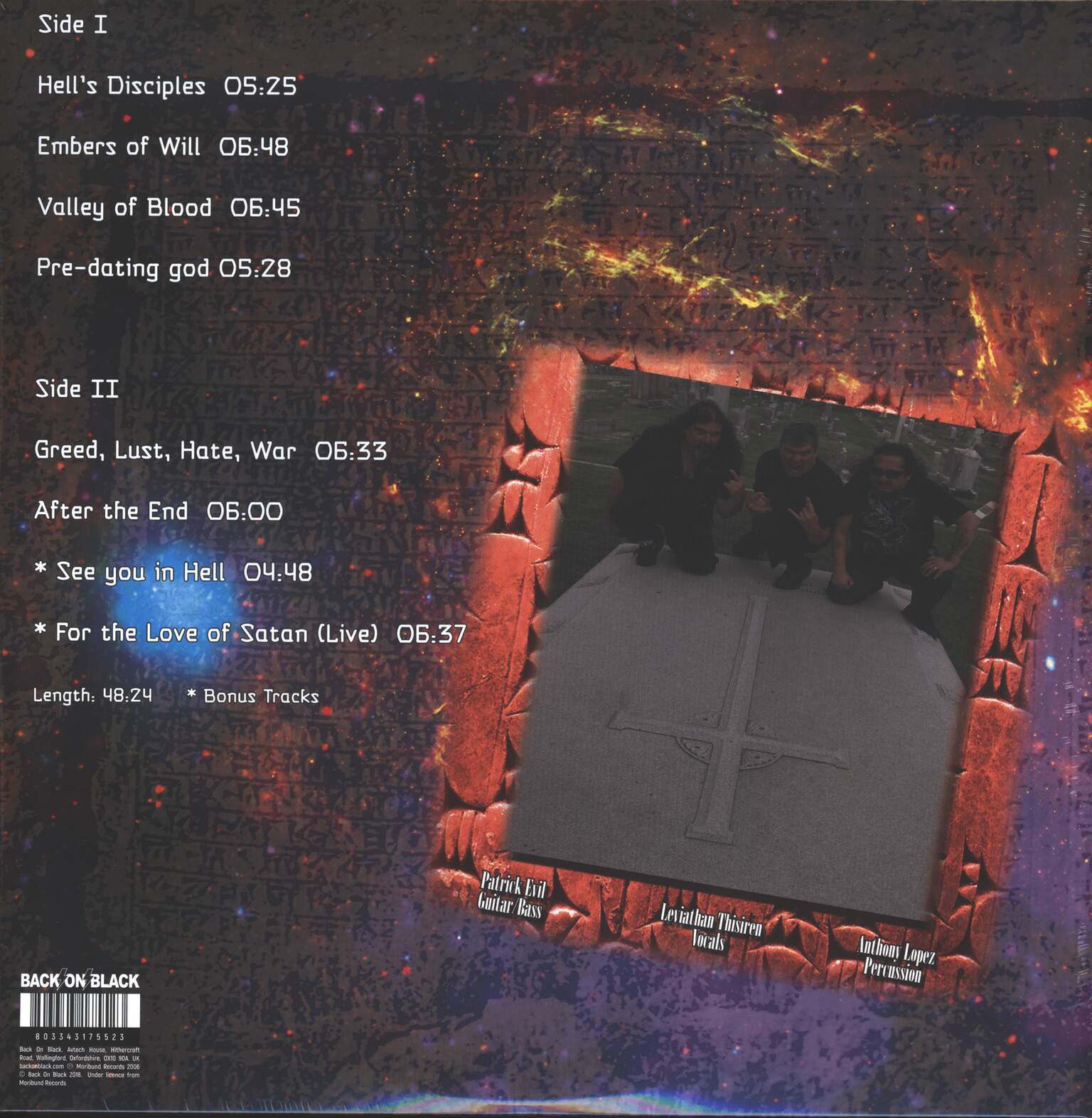 Satan's Host: Pre-dating God Part 1, LP (Vinyl)