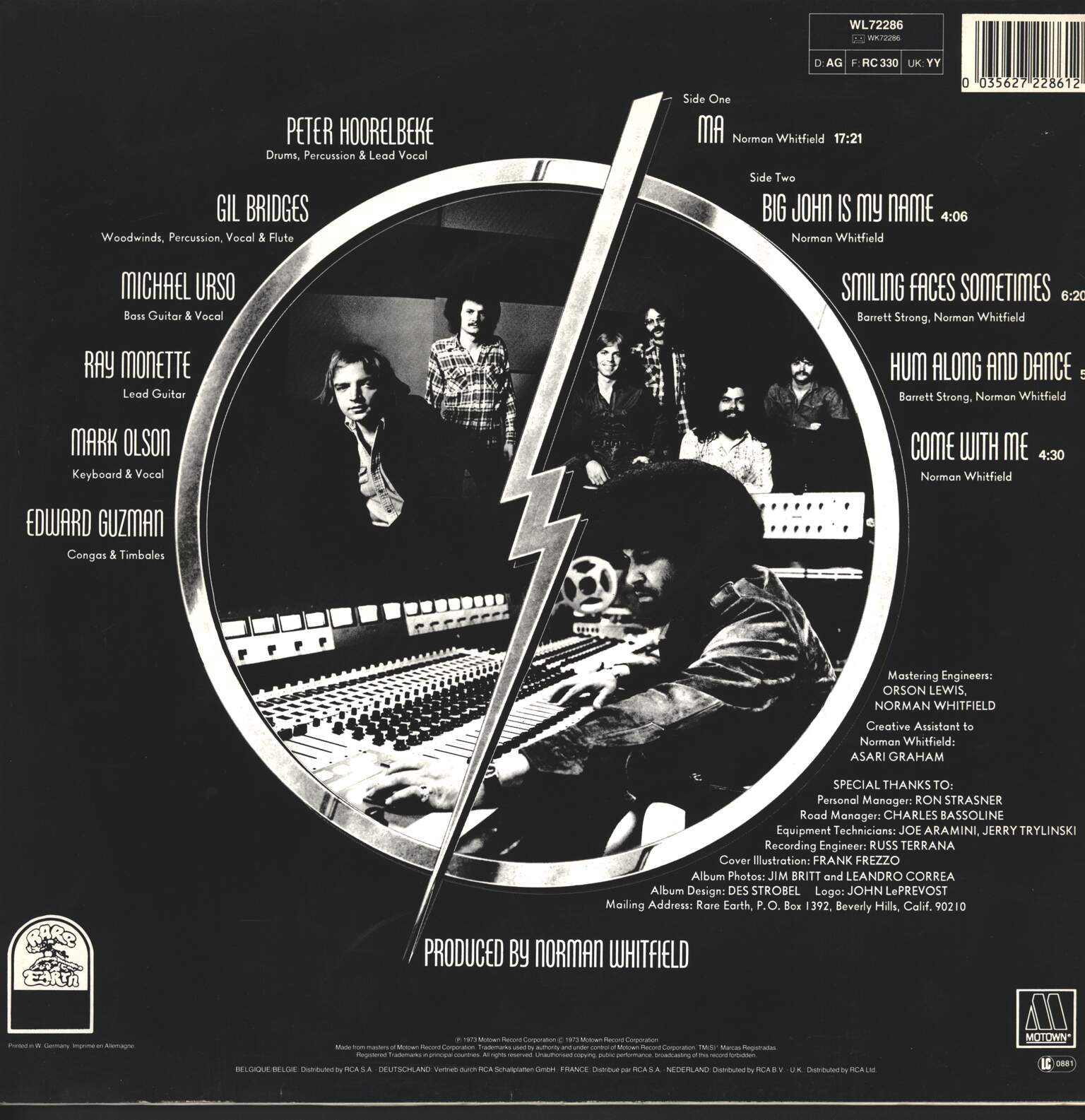 Rare Earth: Ma, LP (Vinyl)
