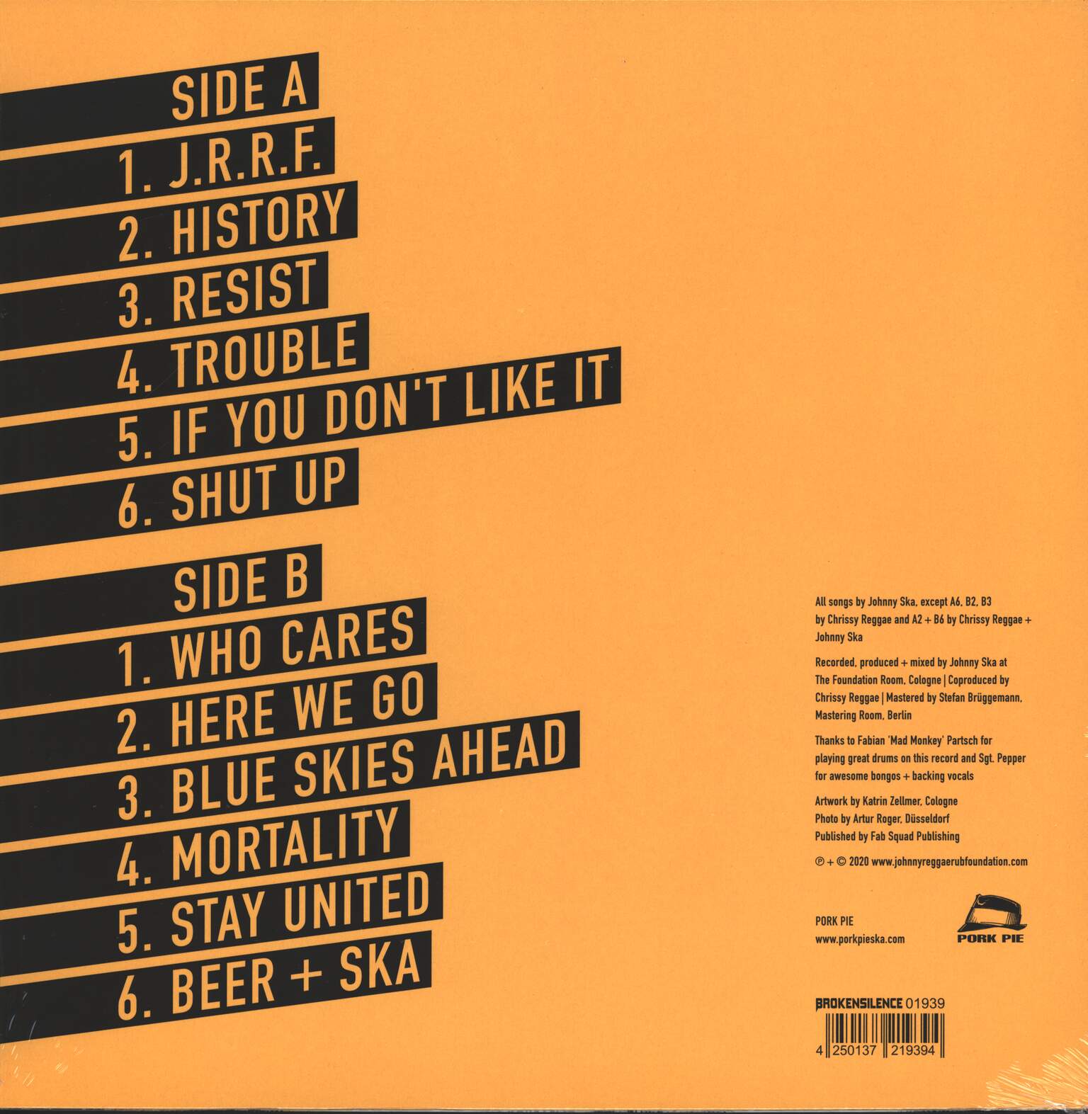 Johnny Reggae Rub Foundation: Trouble, LP (Vinyl)