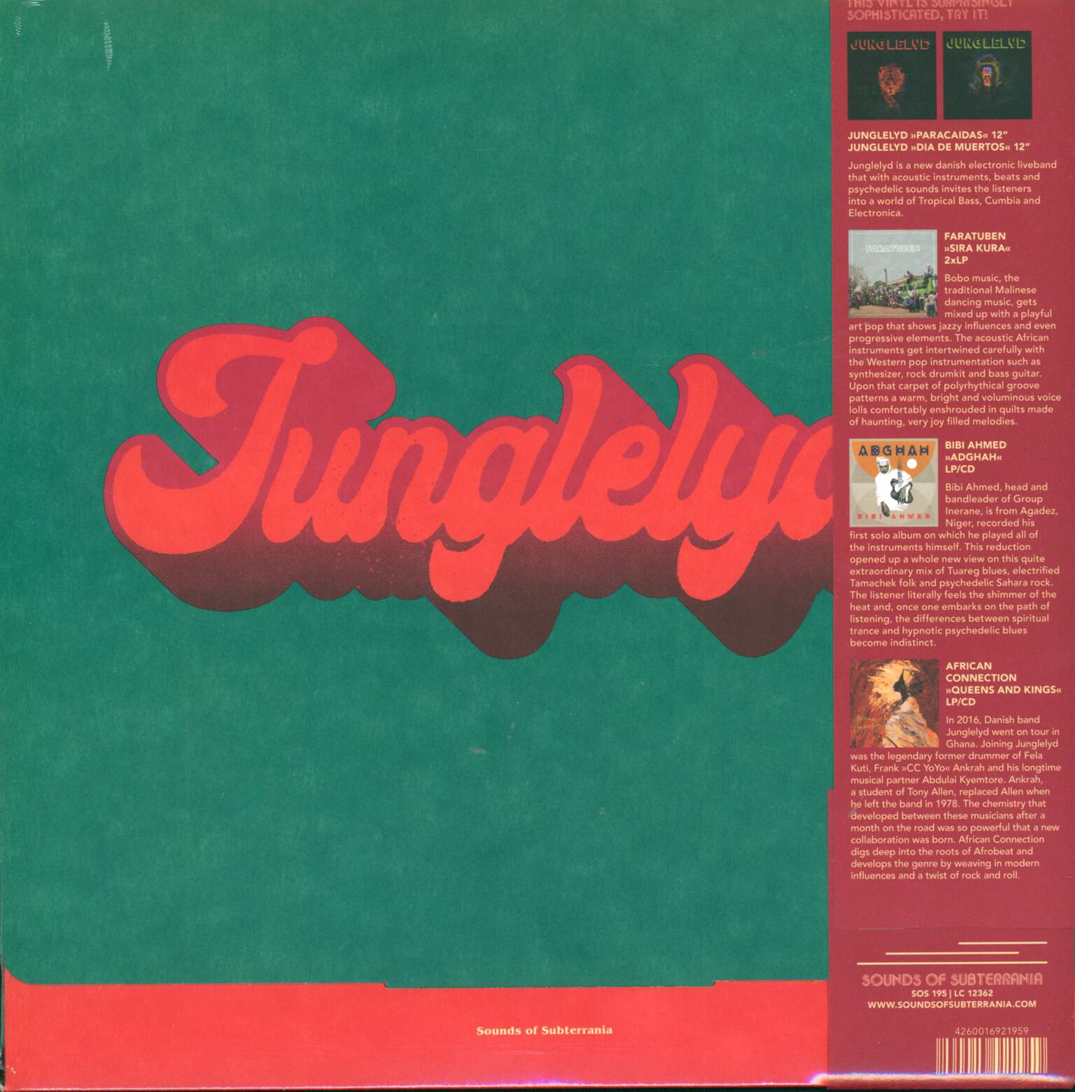 Junglelyd: Junglelyd, LP (Vinyl)