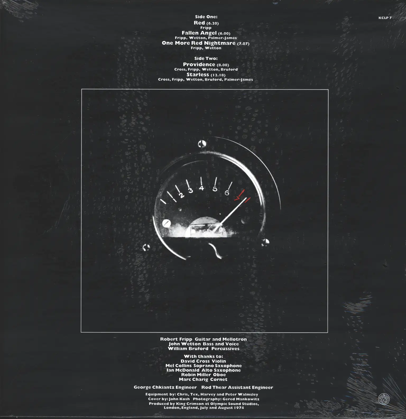 King Crimson: Red, LP (Vinyl)