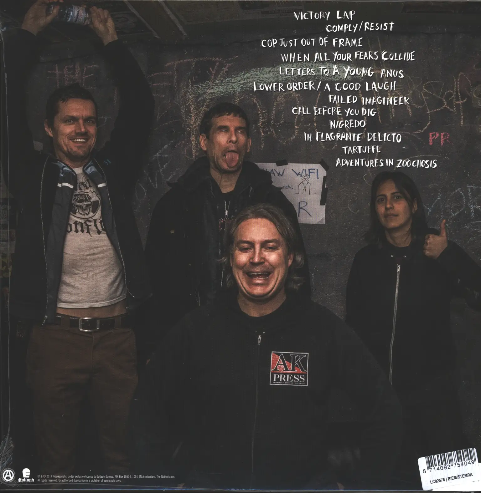 Propagandhi: Victory Lap, LP (Vinyl)