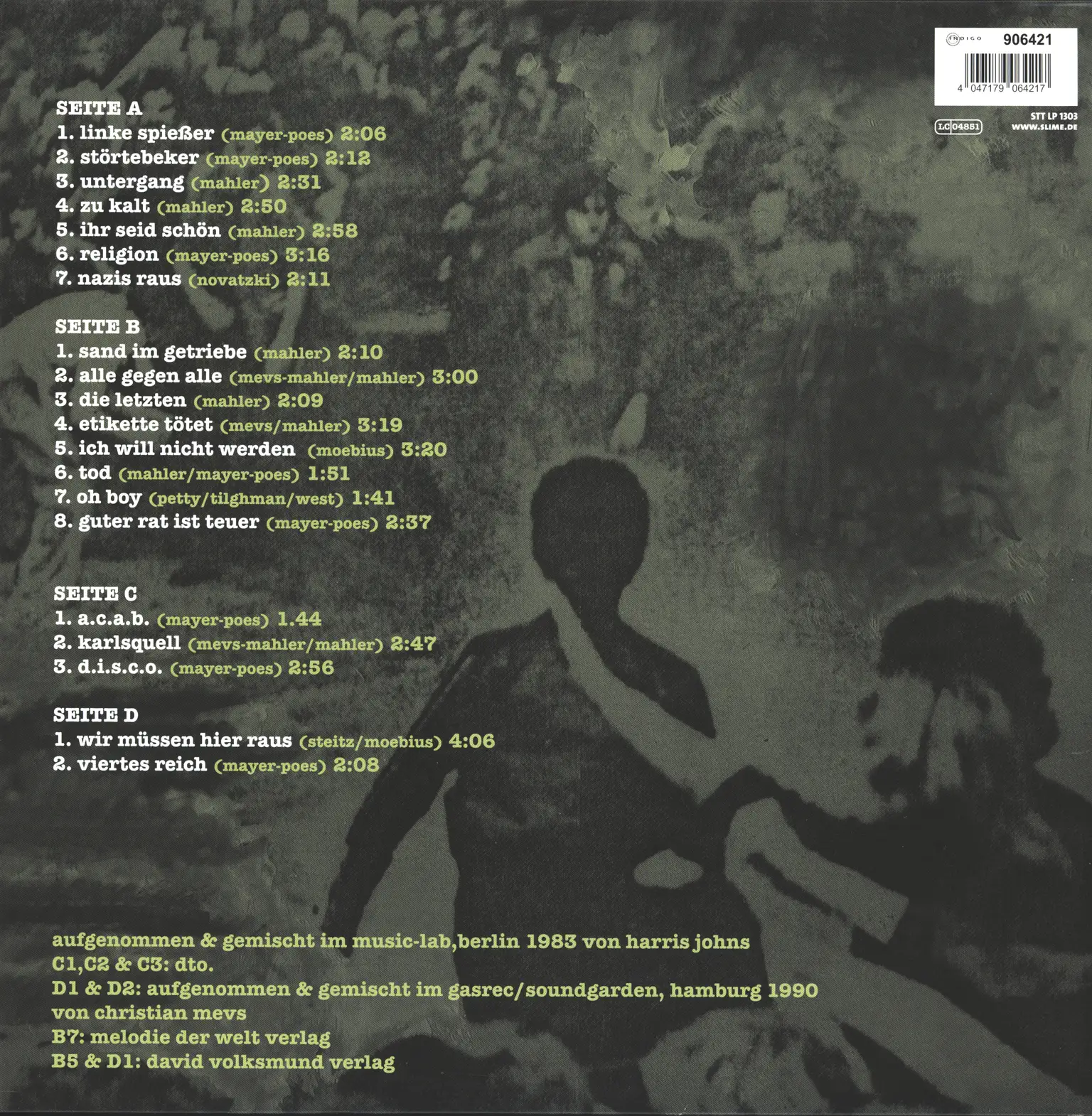 Slime: Alle Gegen Alle, 2×LP (Vinyl)