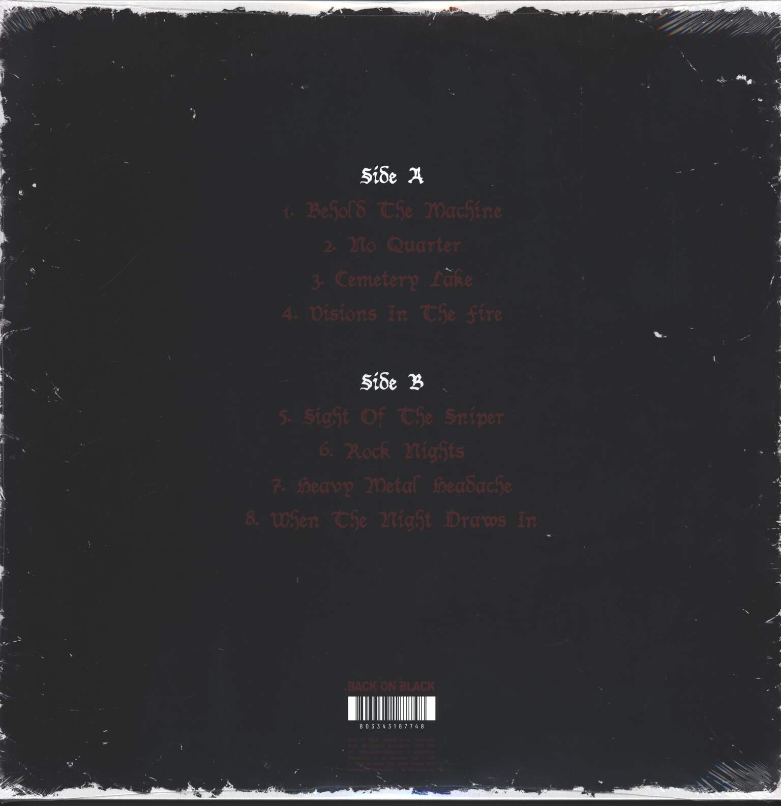 Toledo Steel: No Quarter, LP (Vinyl)