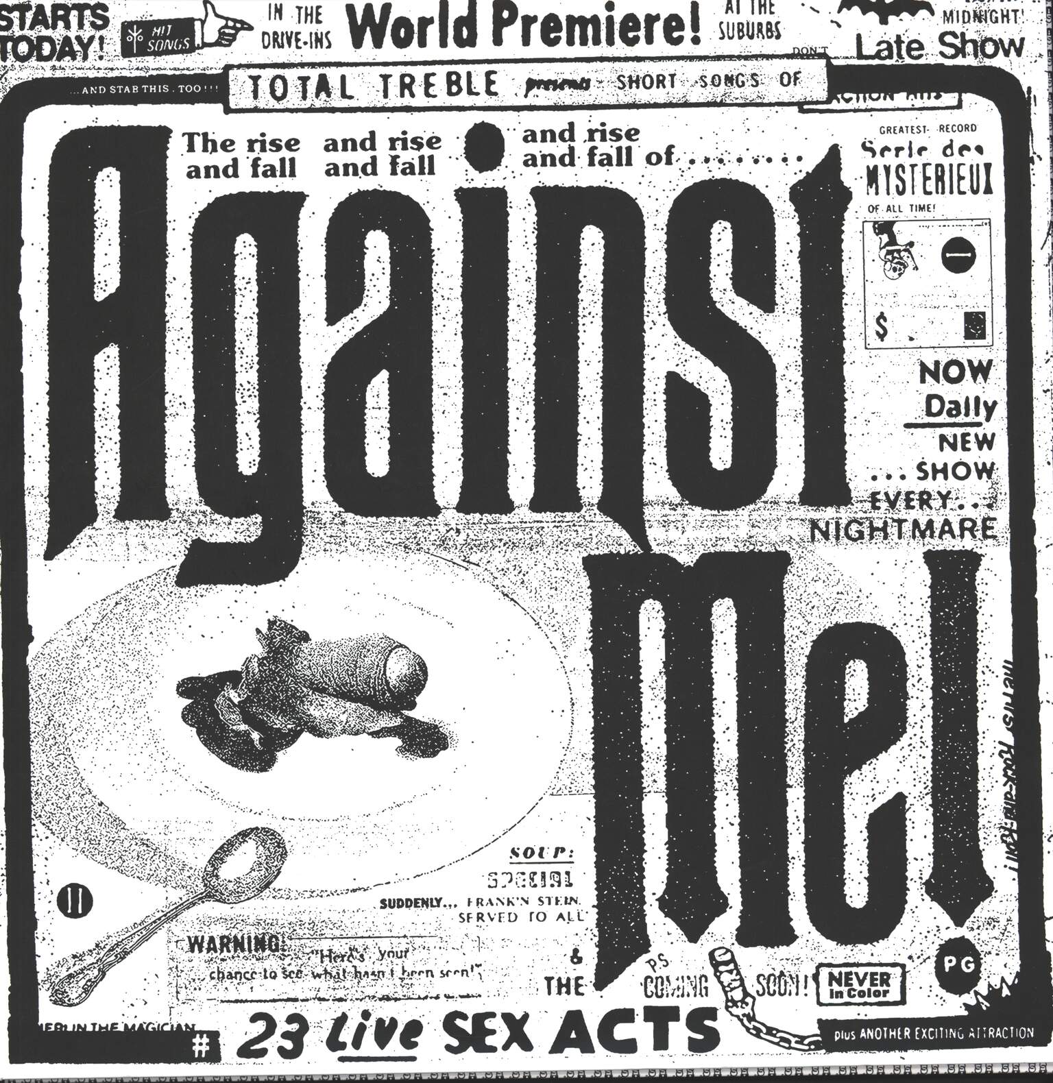 Against Me: 23 Live Sex Acts, 3×LP (Vinyl)