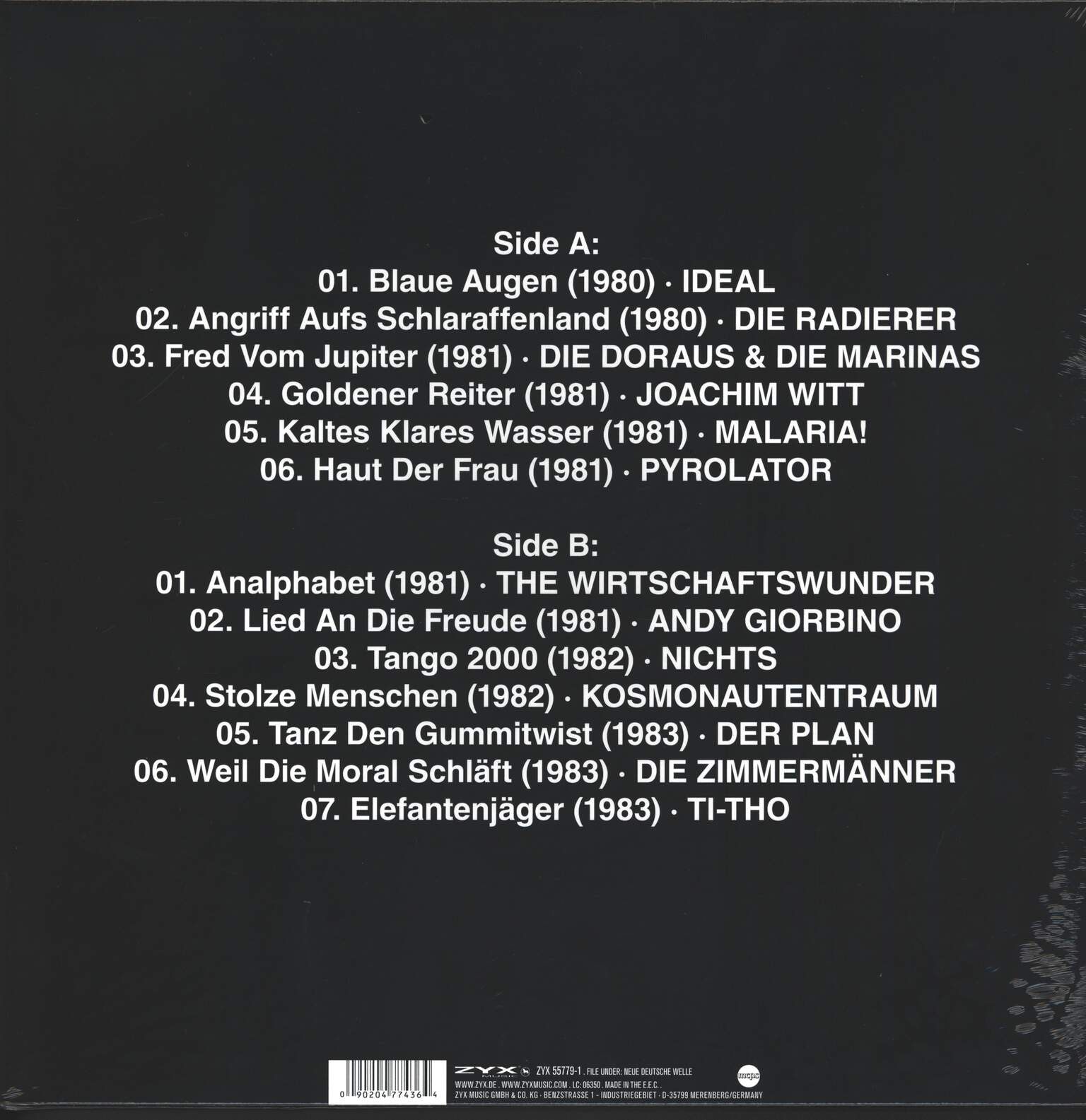 Various: History Of NDW (Neue Deutsche Welle), LP (Vinyl)