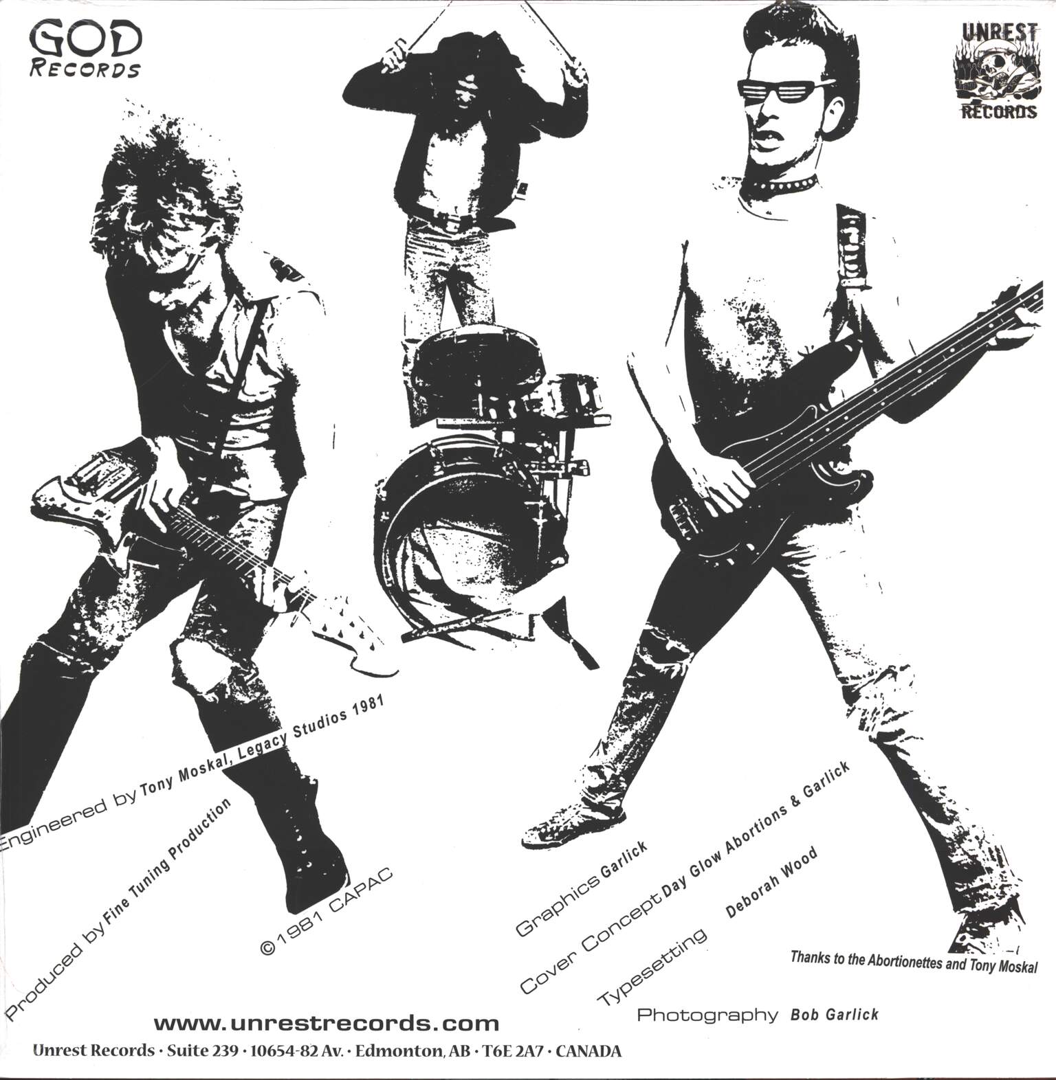 Dayglo Abortions: Out Of The Womb, LP (Vinyl)