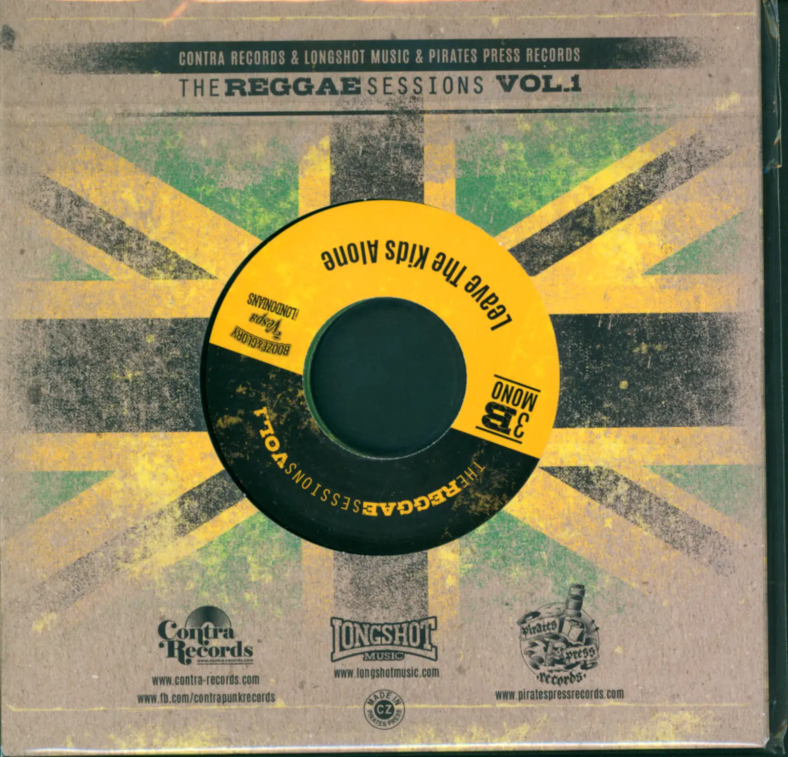 Booze & Glory: The Reggae Sessions Vol. 1, 3×7" Single (Vinyl)