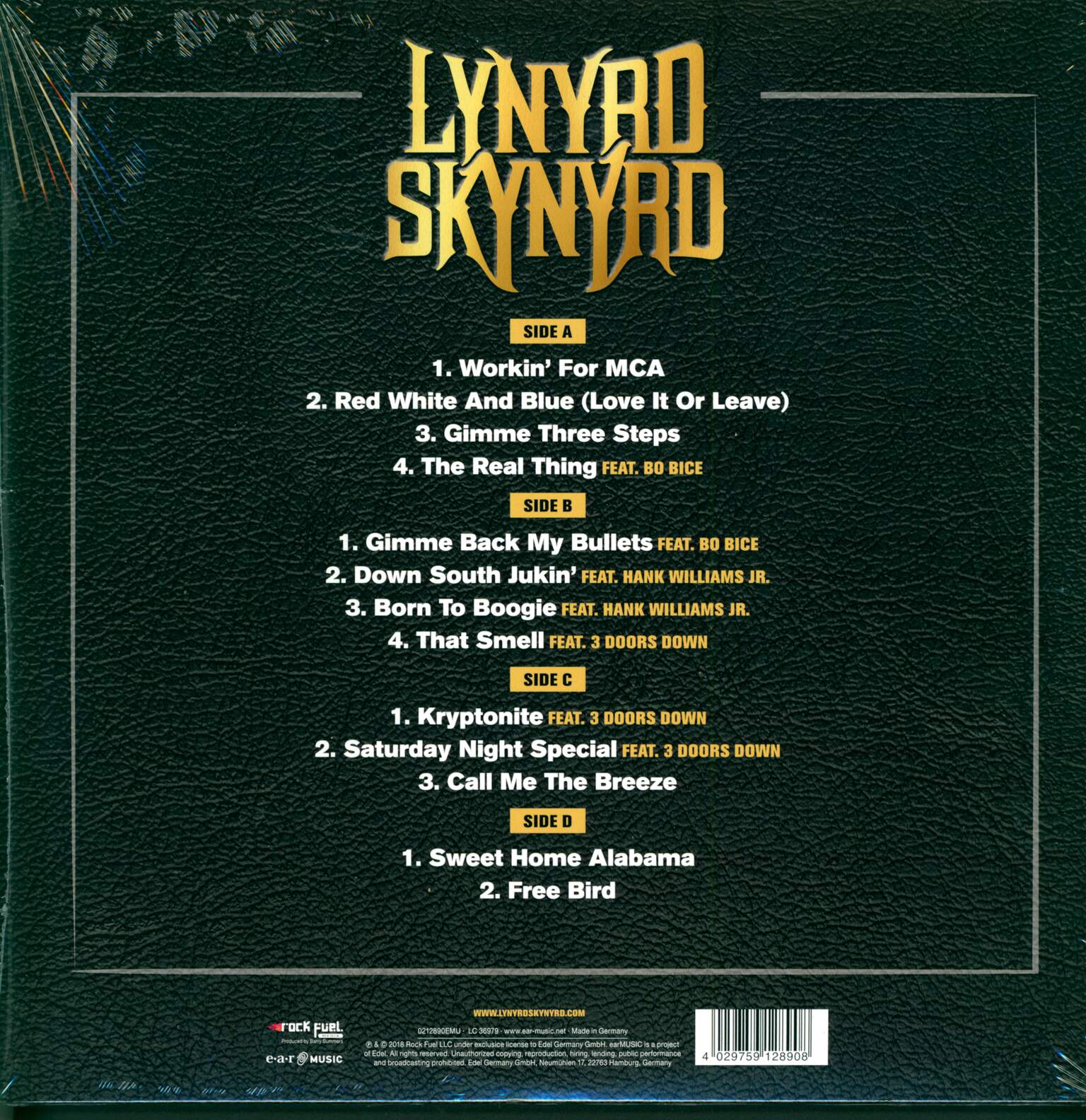 Lynyrd Skynyrd: Live In Atlantic City, 2×LP (Vinyl)