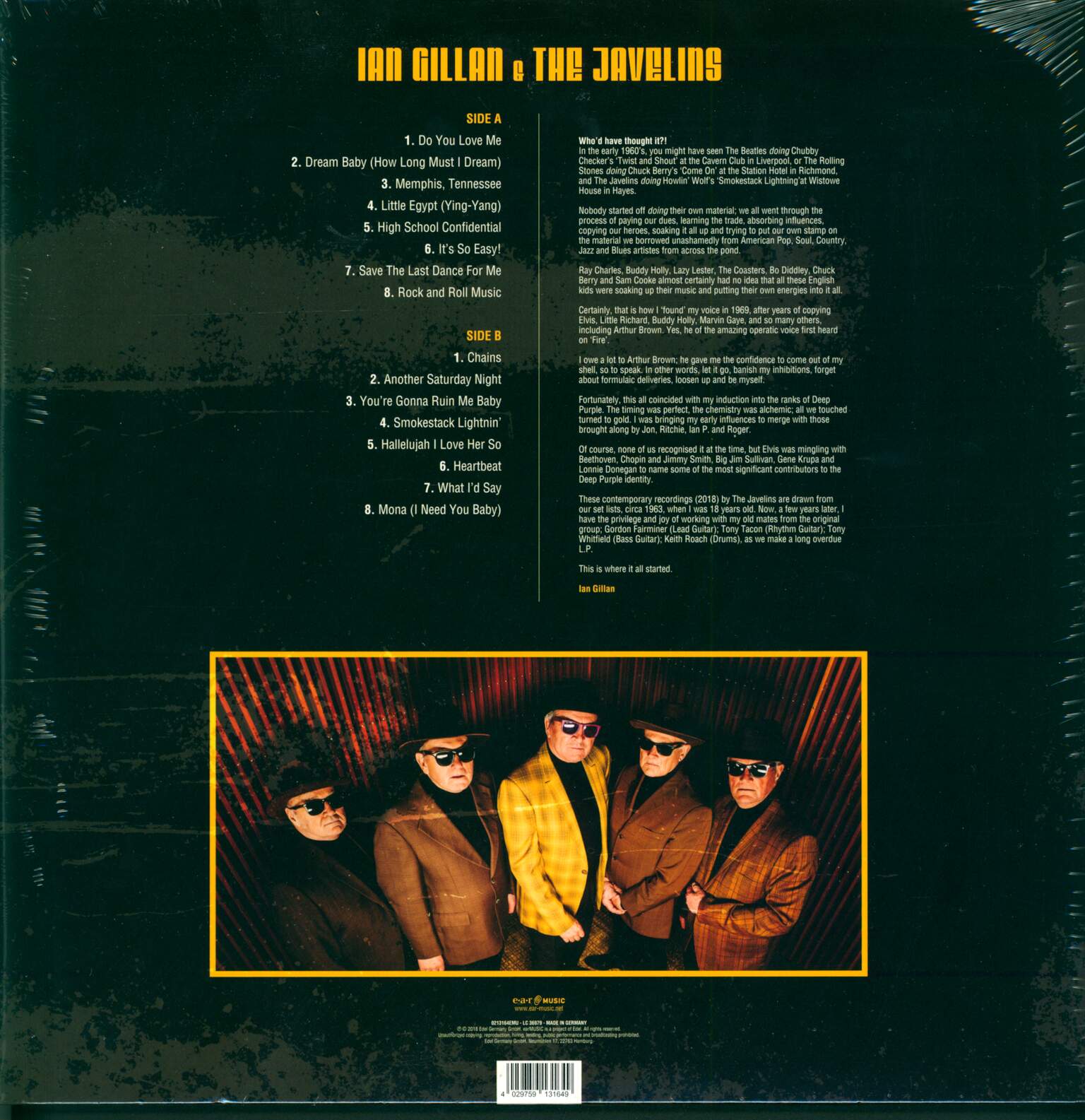 Ian Gillan & The Javelins: Ian Gillan & The Javelins, LP (Vinyl)