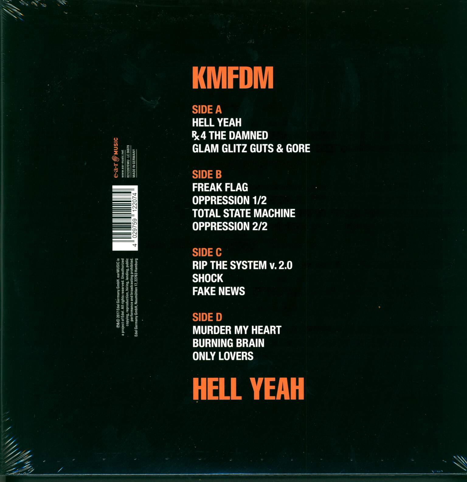 Kmfdm: Hell Yeah, 2×12" Maxi Single (Vinyl)