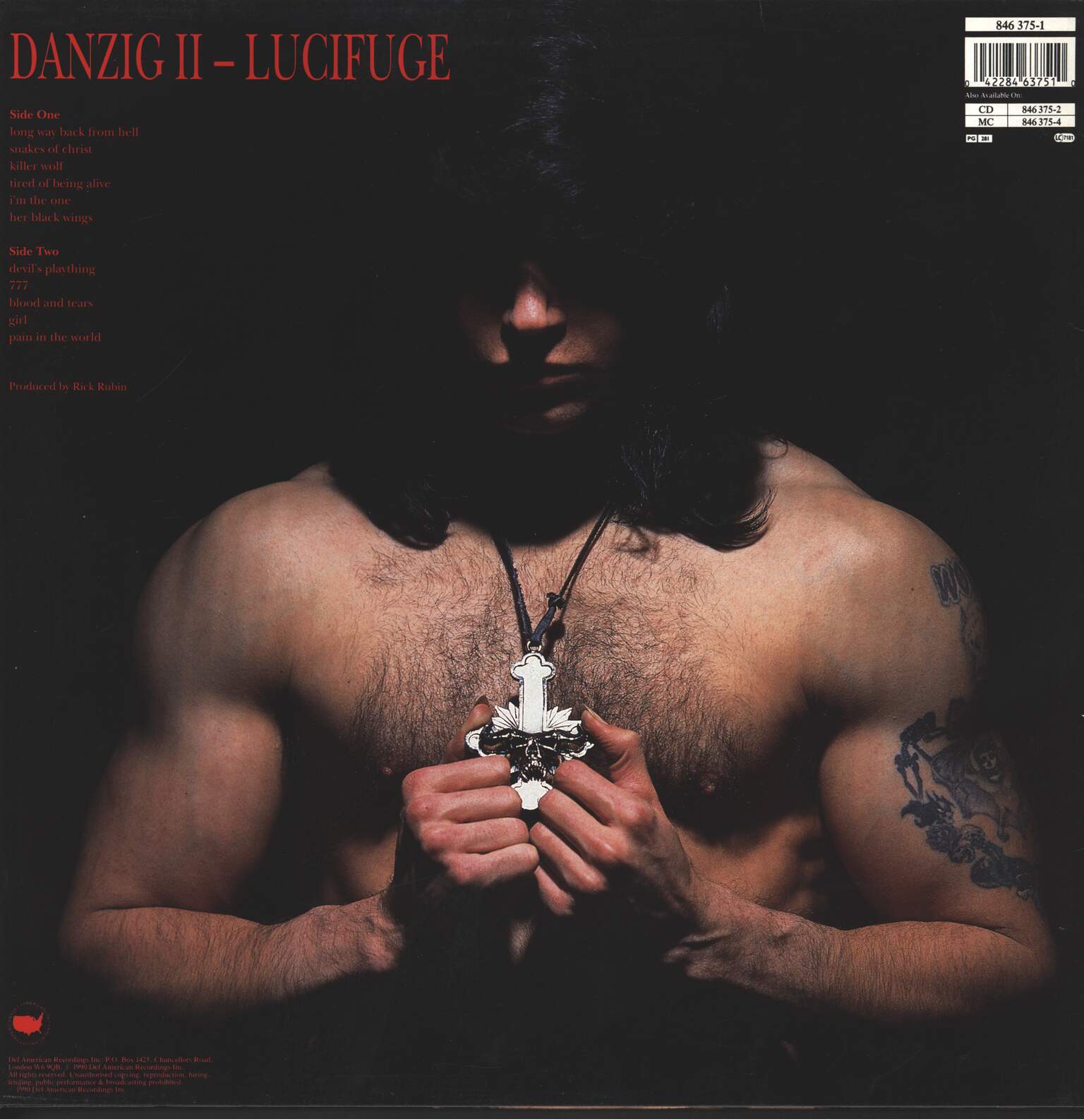 Danzig: Danzig II - Lucifuge, LP (Vinyl)