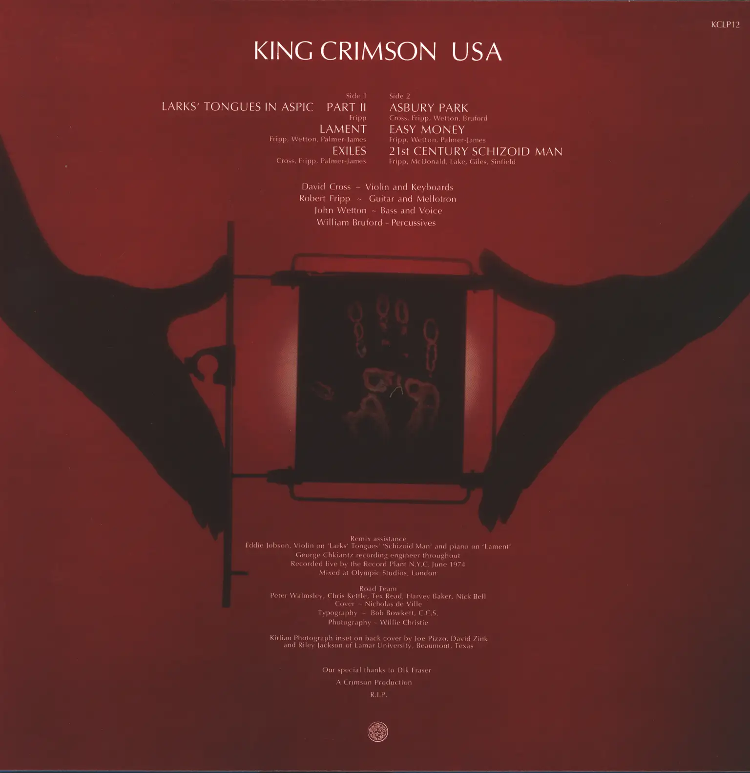 King Crimson: USA, LP (Vinyl)