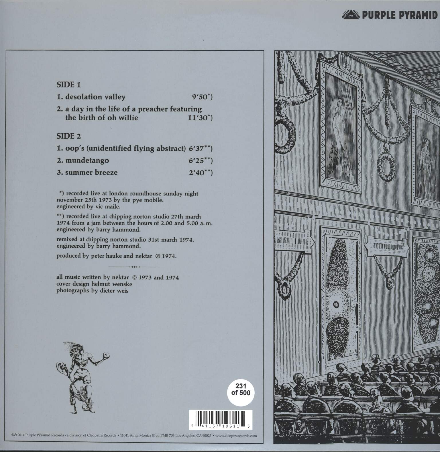 Nektar: Sunday Night At London Roundhouse, LP (Vinyl)