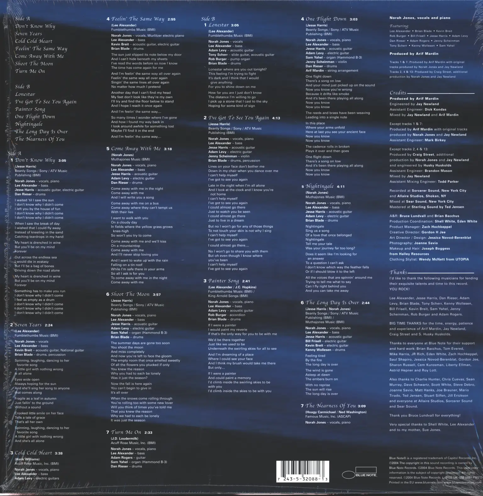 Norah Jones: Come Away With Me, LP (Vinyl)