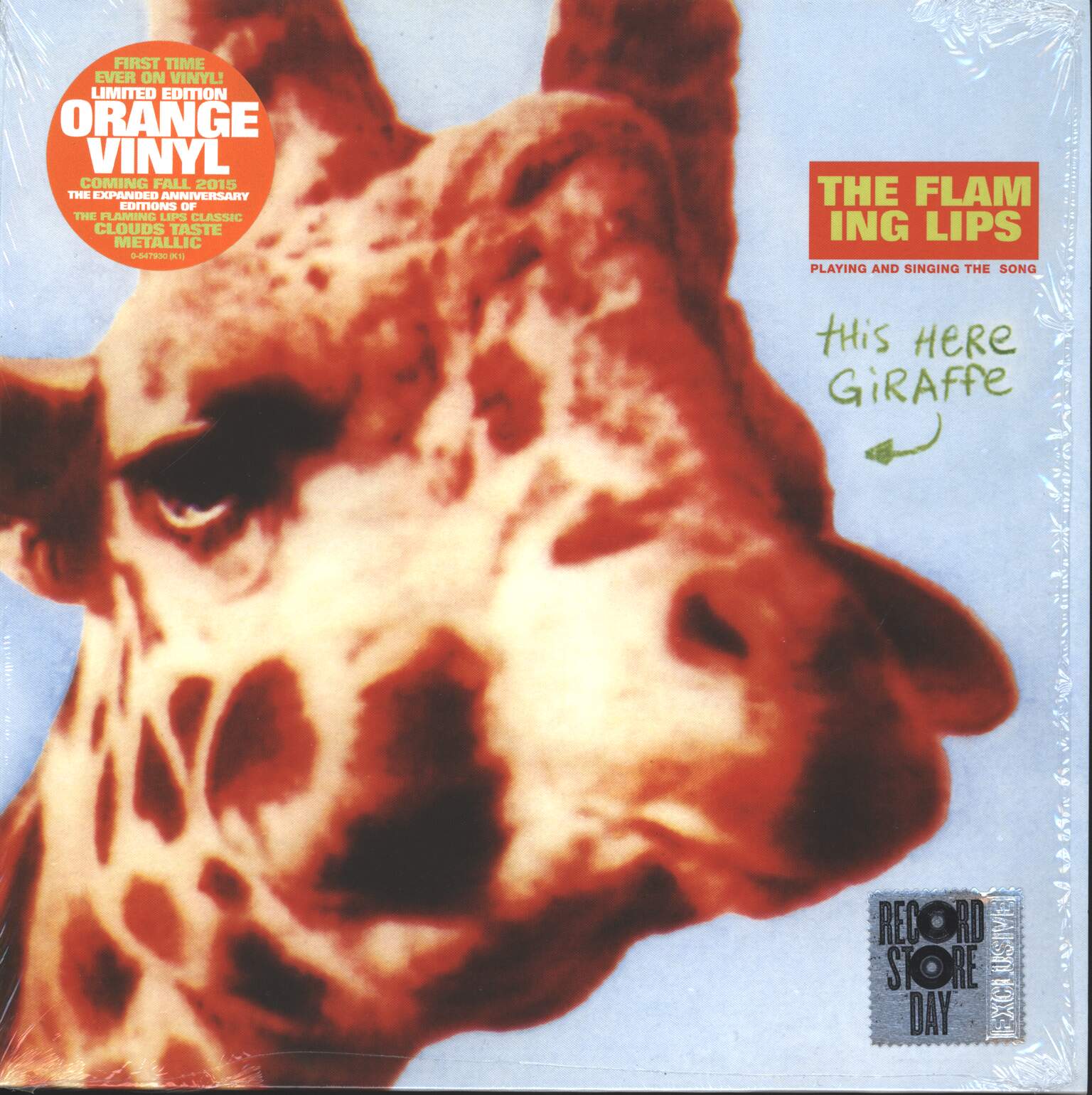 The Flaming Lips: This Here Giraffe, 10" Vinyl EP