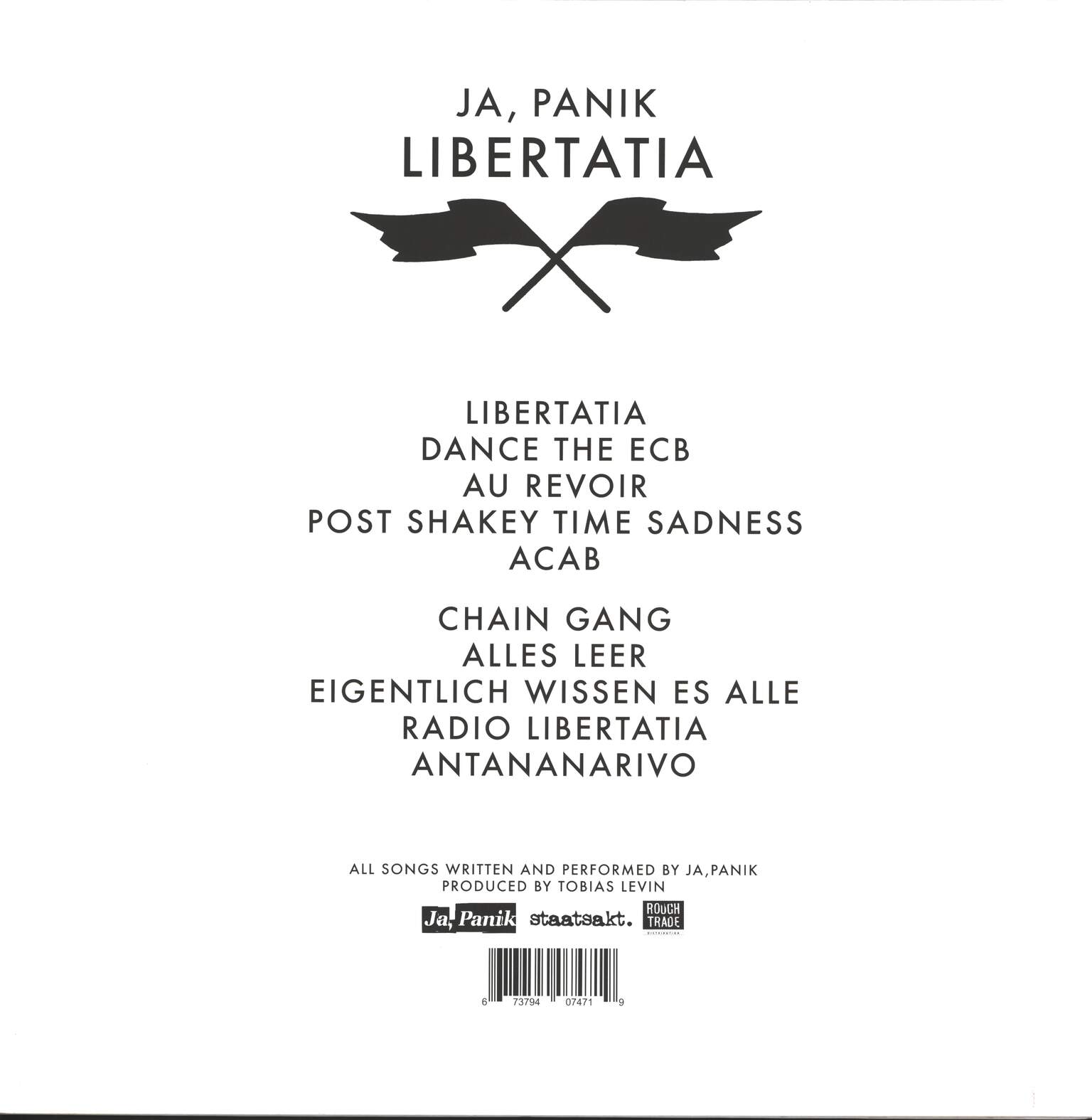Ja, Panik: Libertatia, LP (Vinyl)
