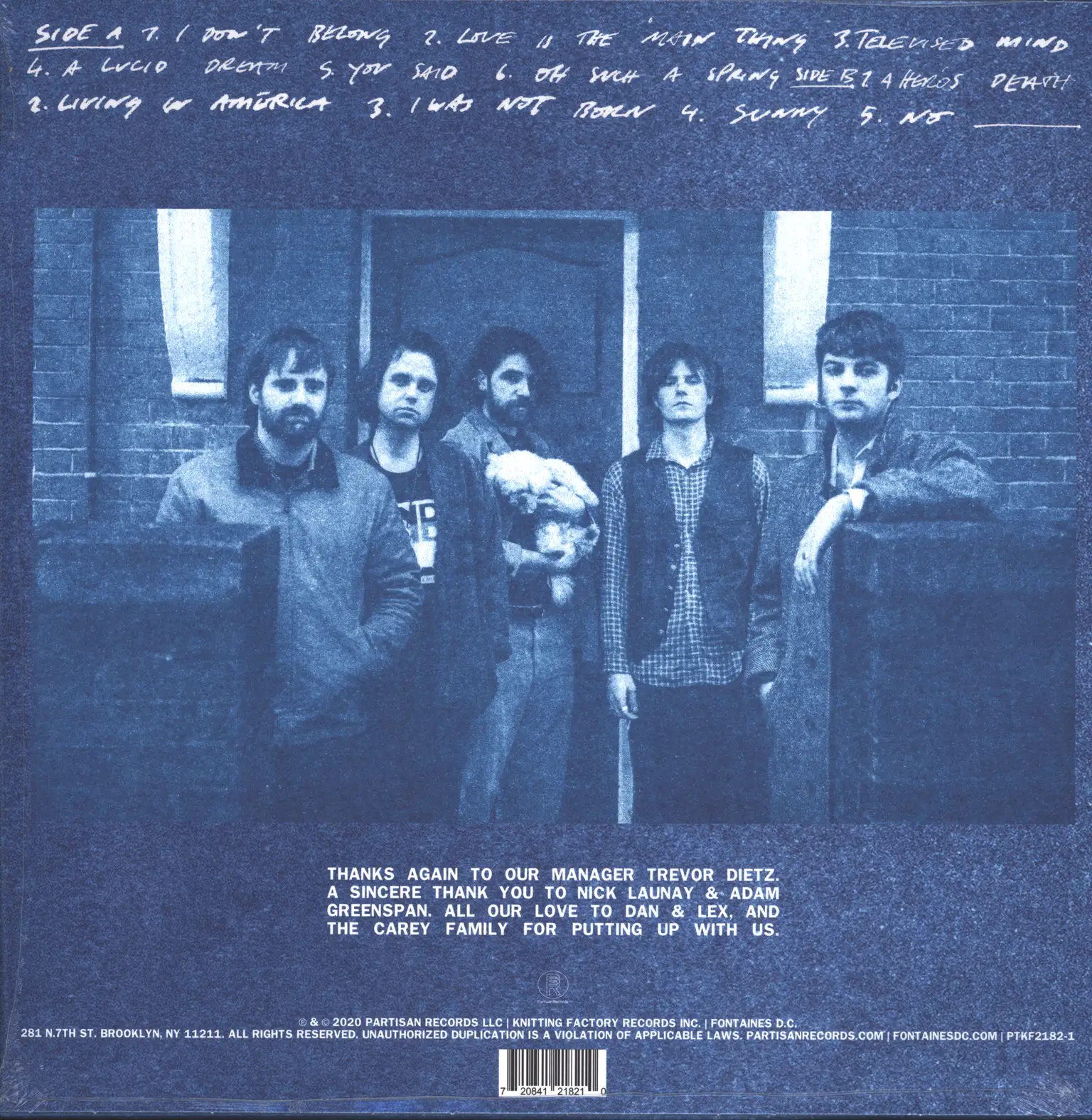 Fontaines D.C.: A Hero's Death, LP (Vinyl)
