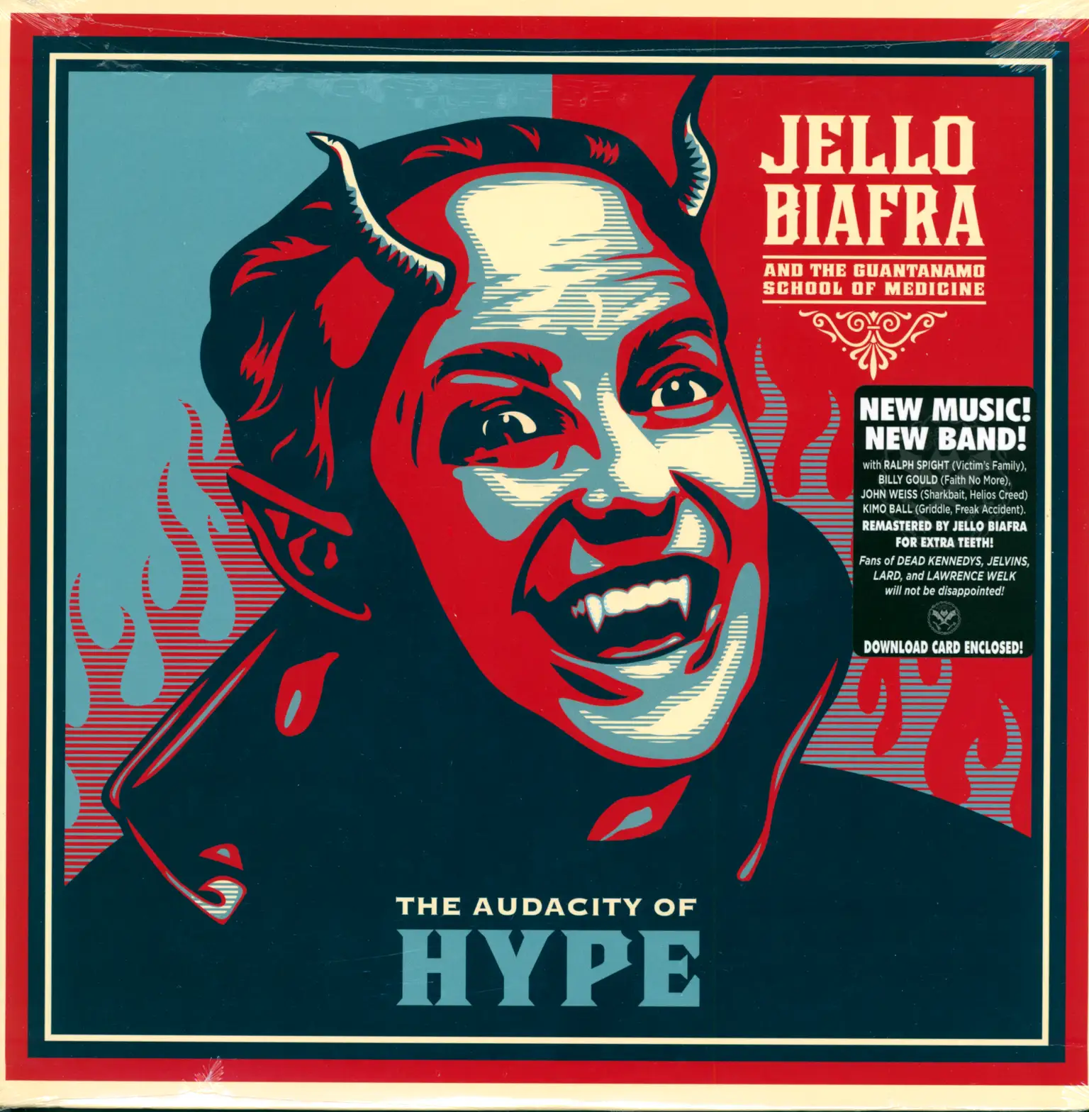 Jello Biafra And The Guantanamo School Of Medicine: The Audacity Of Hype, LP (Vinyl)