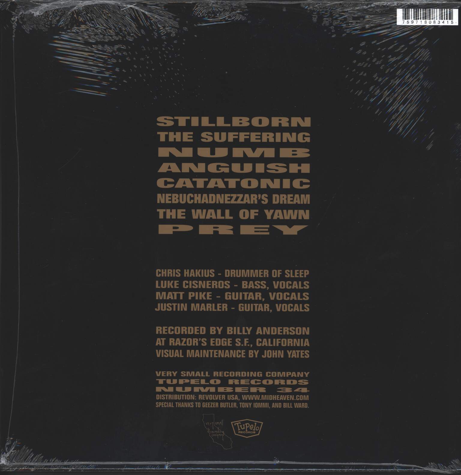 Sleep: Vol. 1, LP (Vinyl)