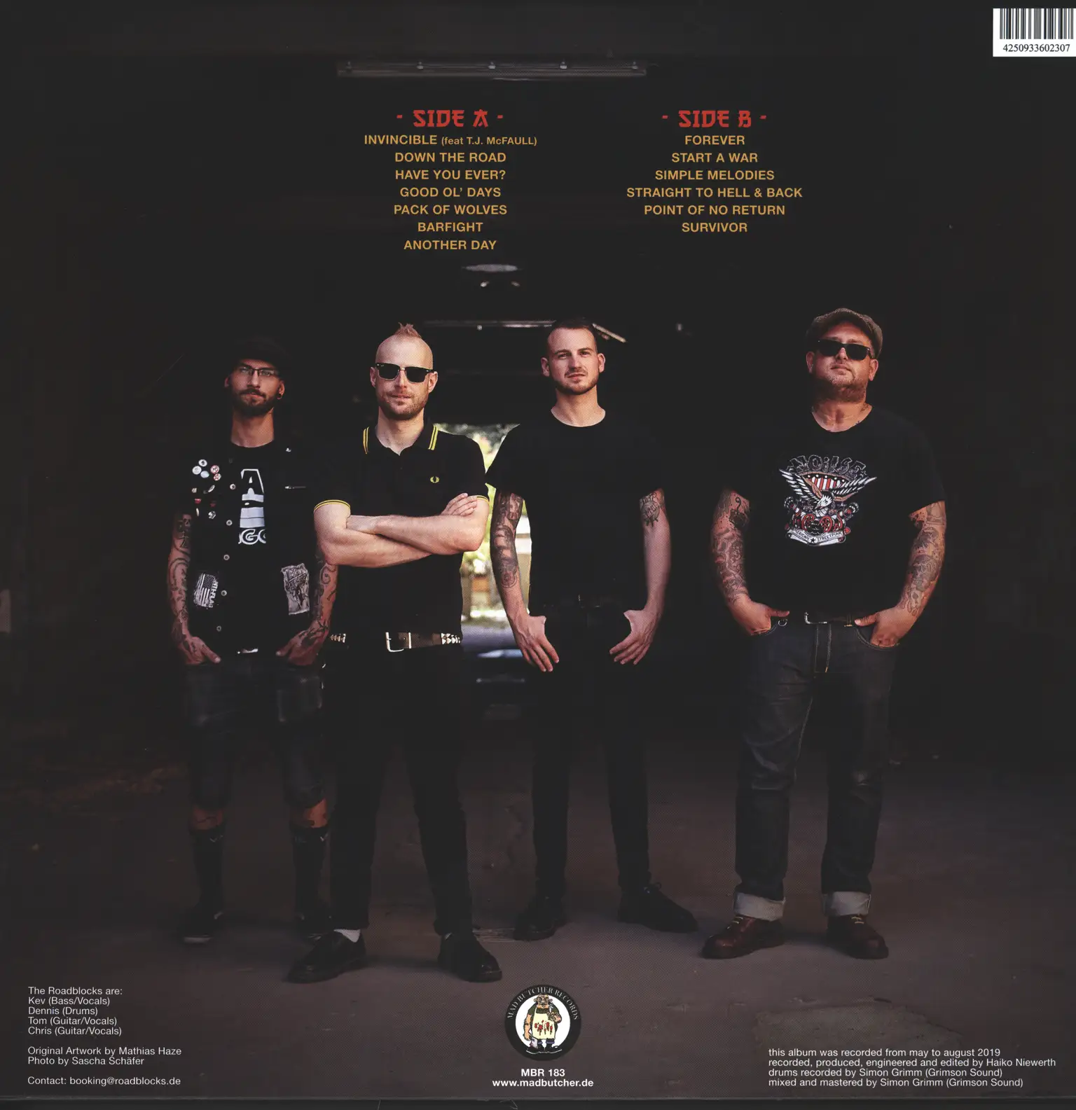 The Roadblocks: Troubled Times, LP (Vinyl)