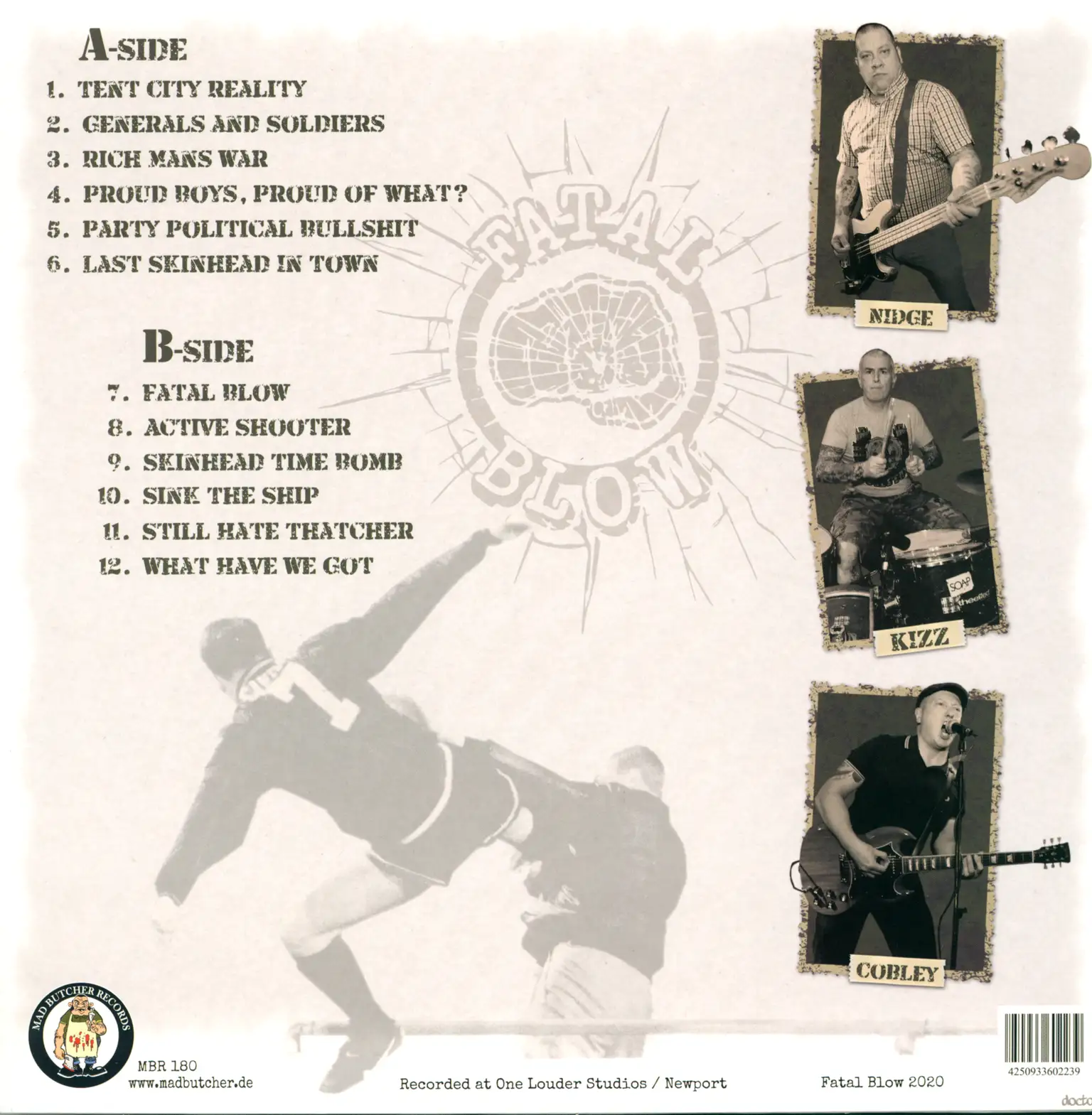 Fatal Blow: Generals & Soldiers, LP (Vinyl)