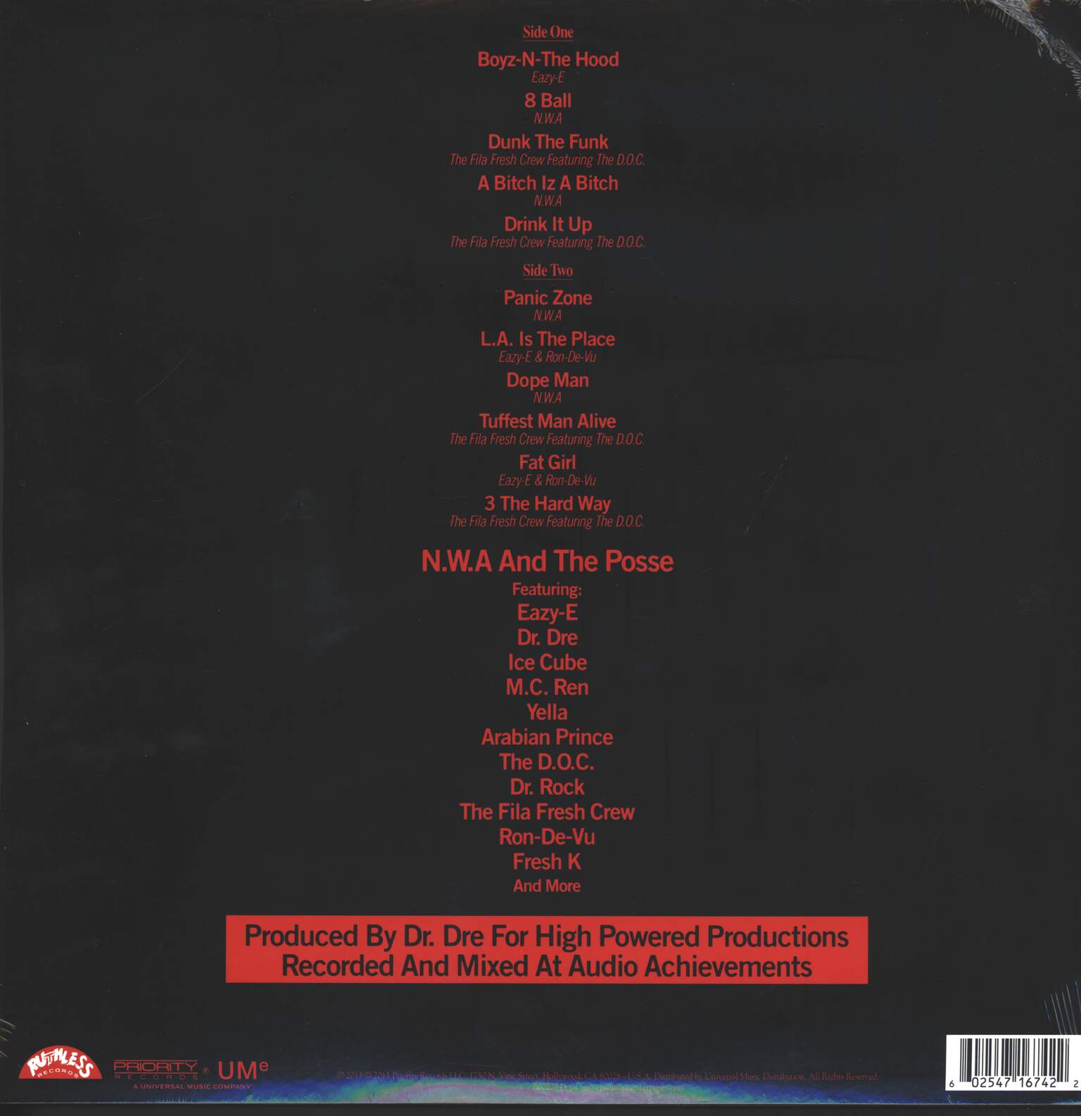 N.W.A.: N.W.A. And The Posse, LP (Vinyl)