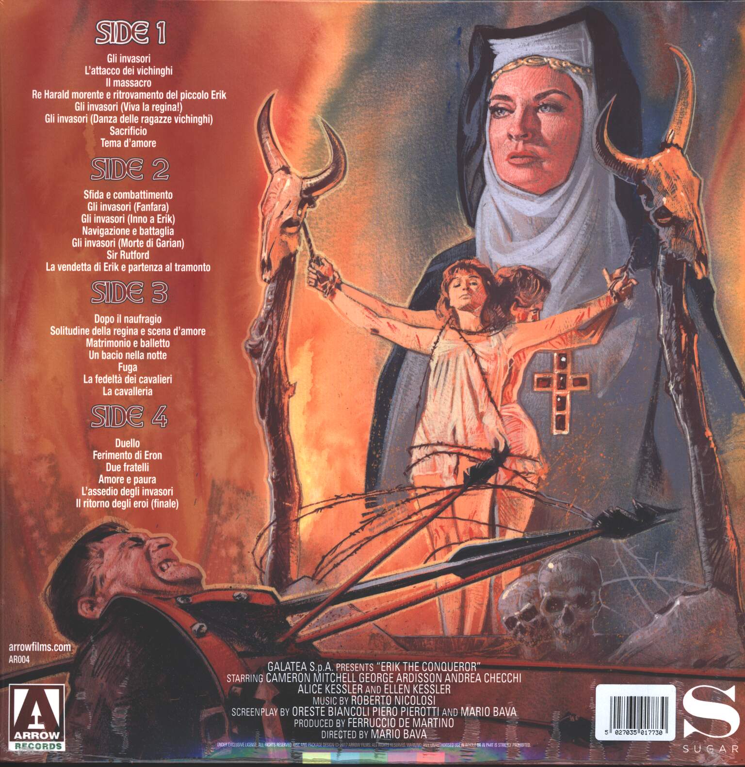 Roberto Nicolosi: Erik The Conqueror, 2×LP (Vinyl)