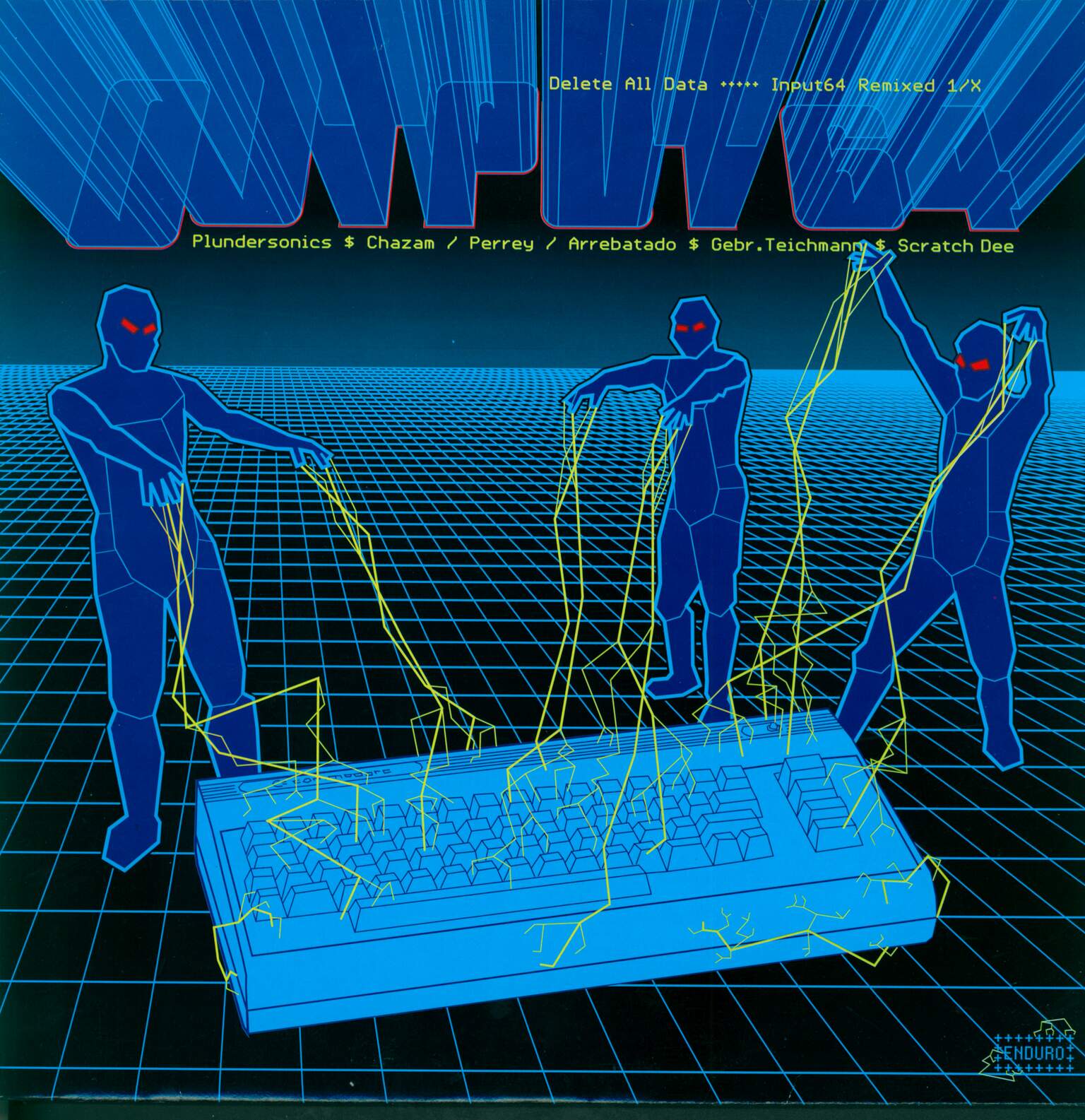 Various: Output64 - Delete All Data - Input64 Remixed 1/X, 12" Maxi Single (Vinyl)