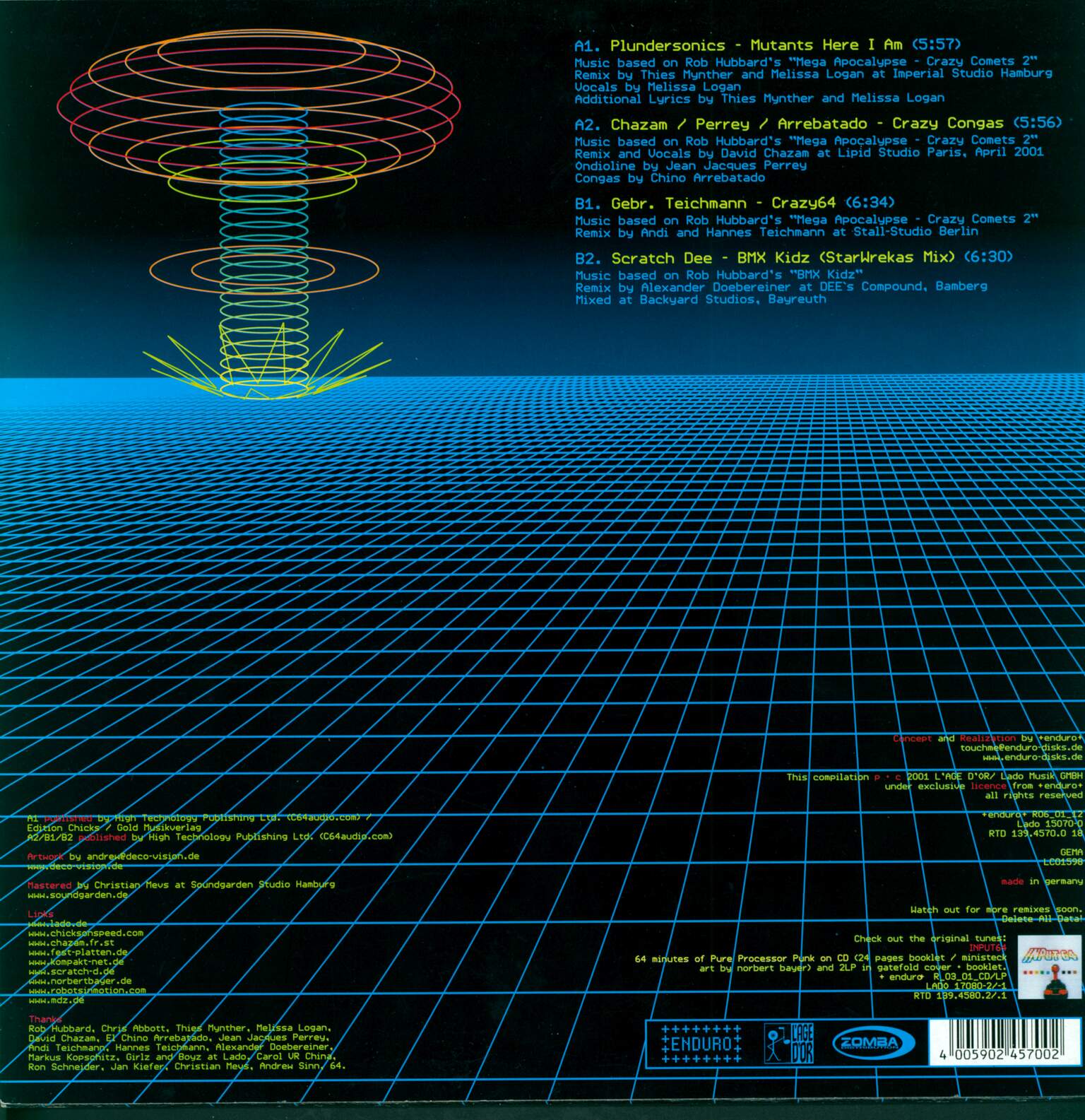 Various: Output64 - Delete All Data - Input64 Remixed 1/X, 12" Maxi Single (Vinyl)