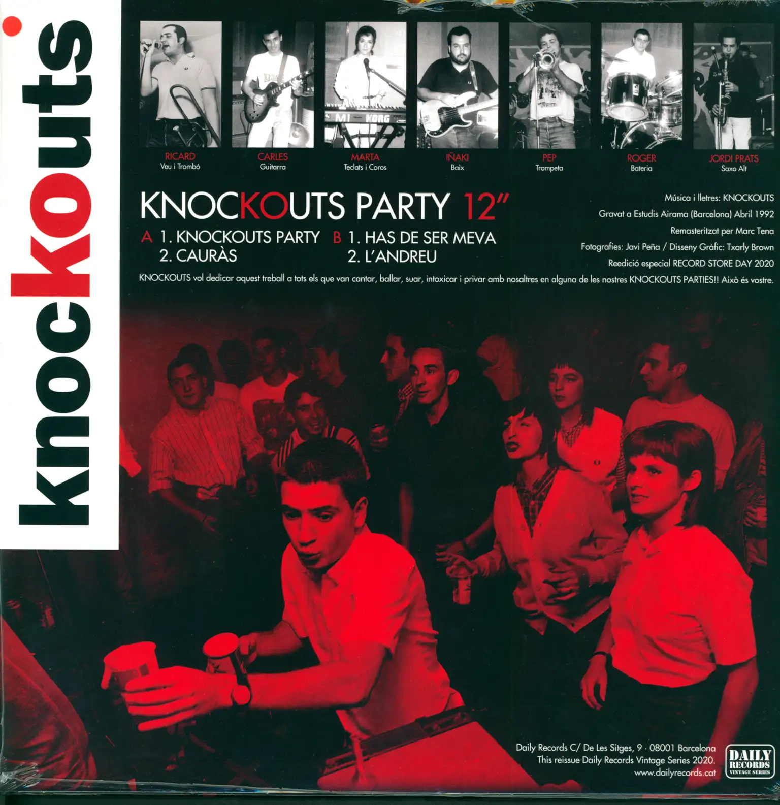 Knockouts: Knockouts Party, 12" Maxi Single (Vinyl)