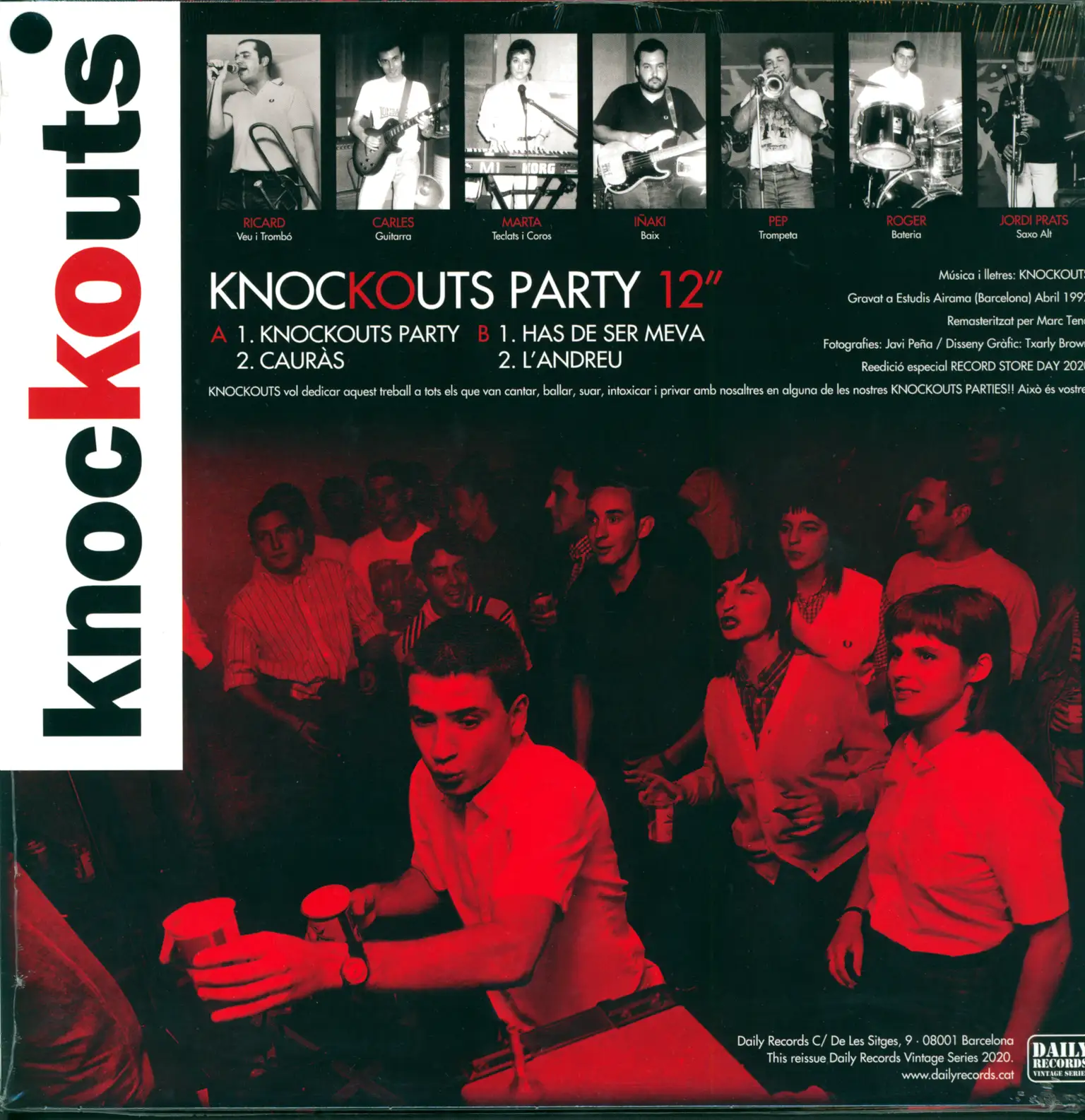 Knockouts: Knockouts Party, 12" Maxi Single (Vinyl)