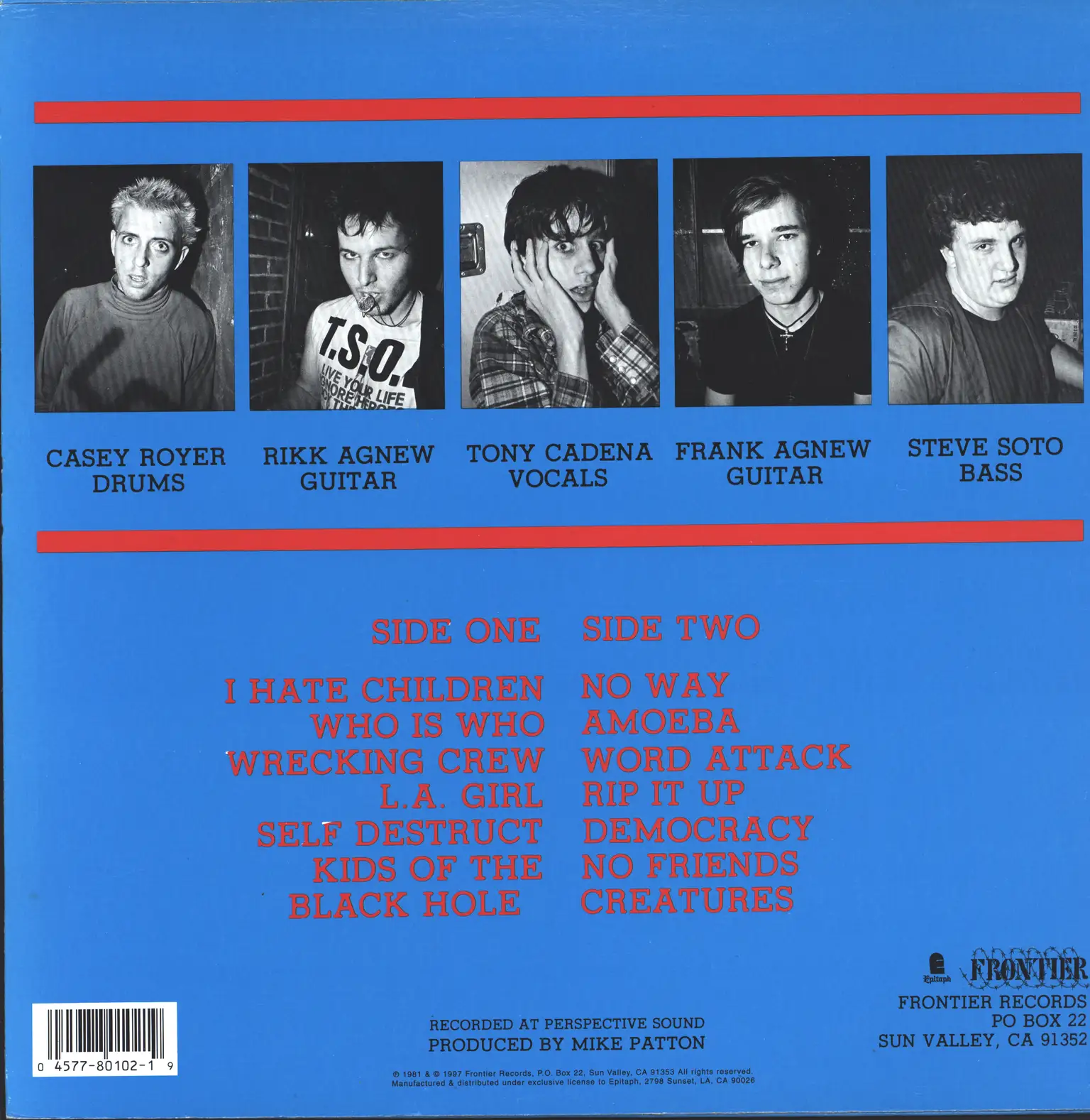 Adolescents: Adolescents, LP (Vinyl)