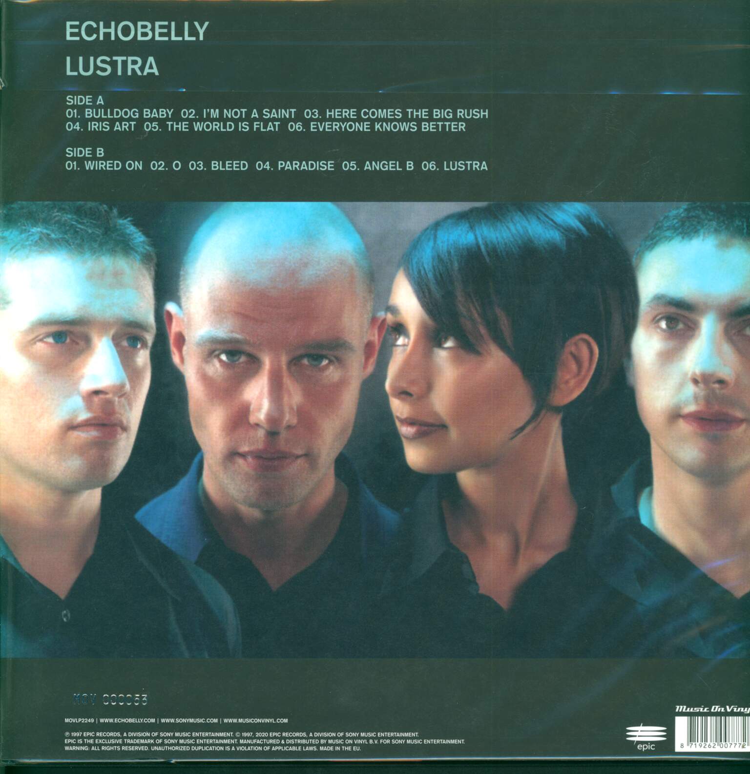 Echobelly: Lustra, LP (Vinyl)