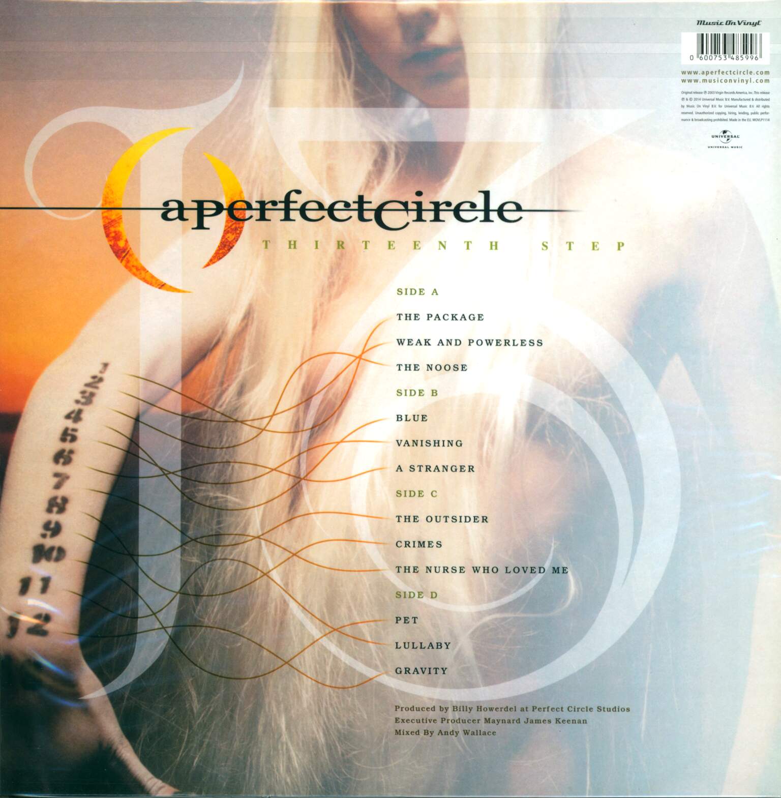 A Perfect Circle: Thirteenth Step, 2×LP (Vinyl)