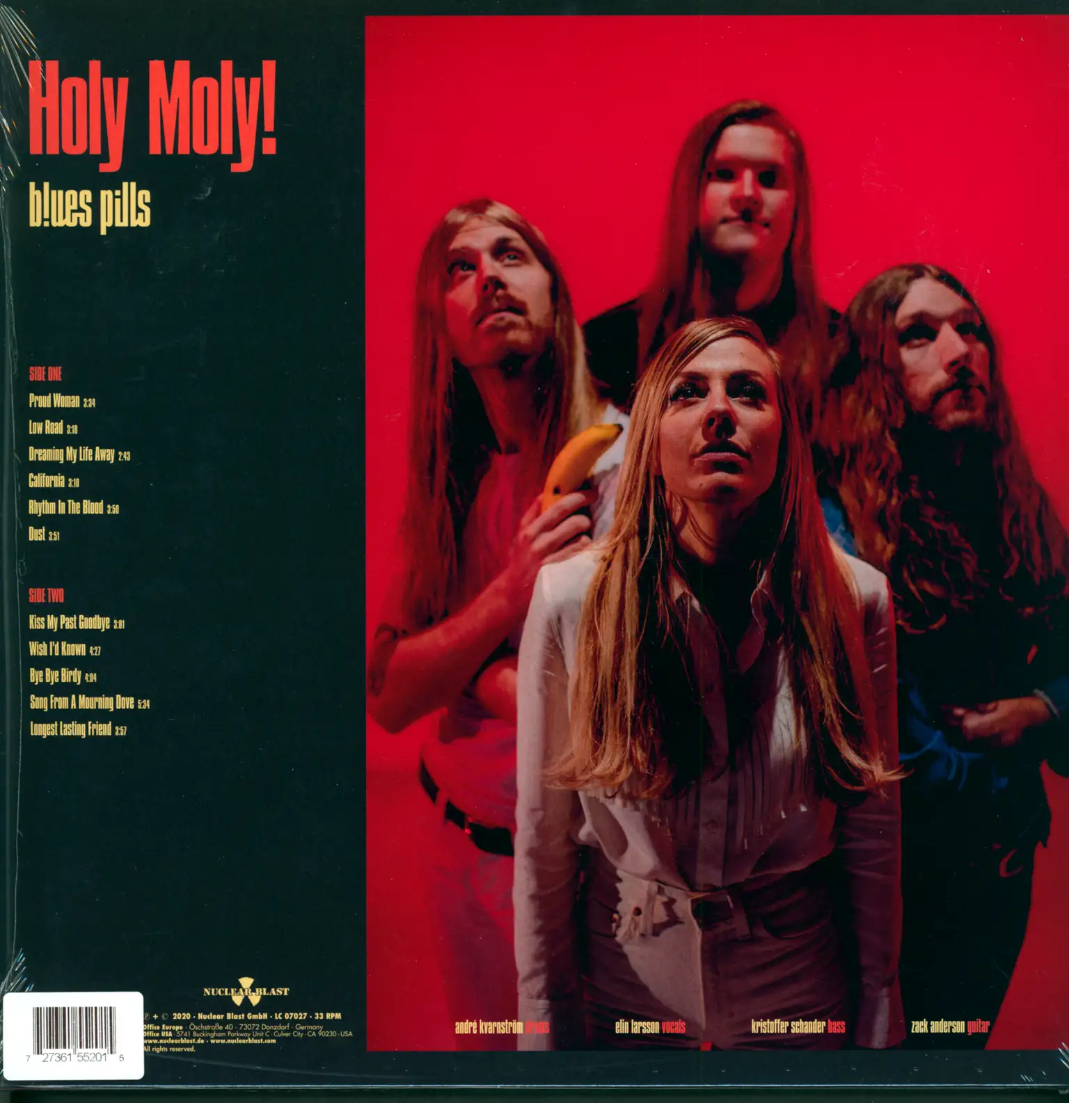 Blues Pills: Holy Moly!, LP (Vinyl)