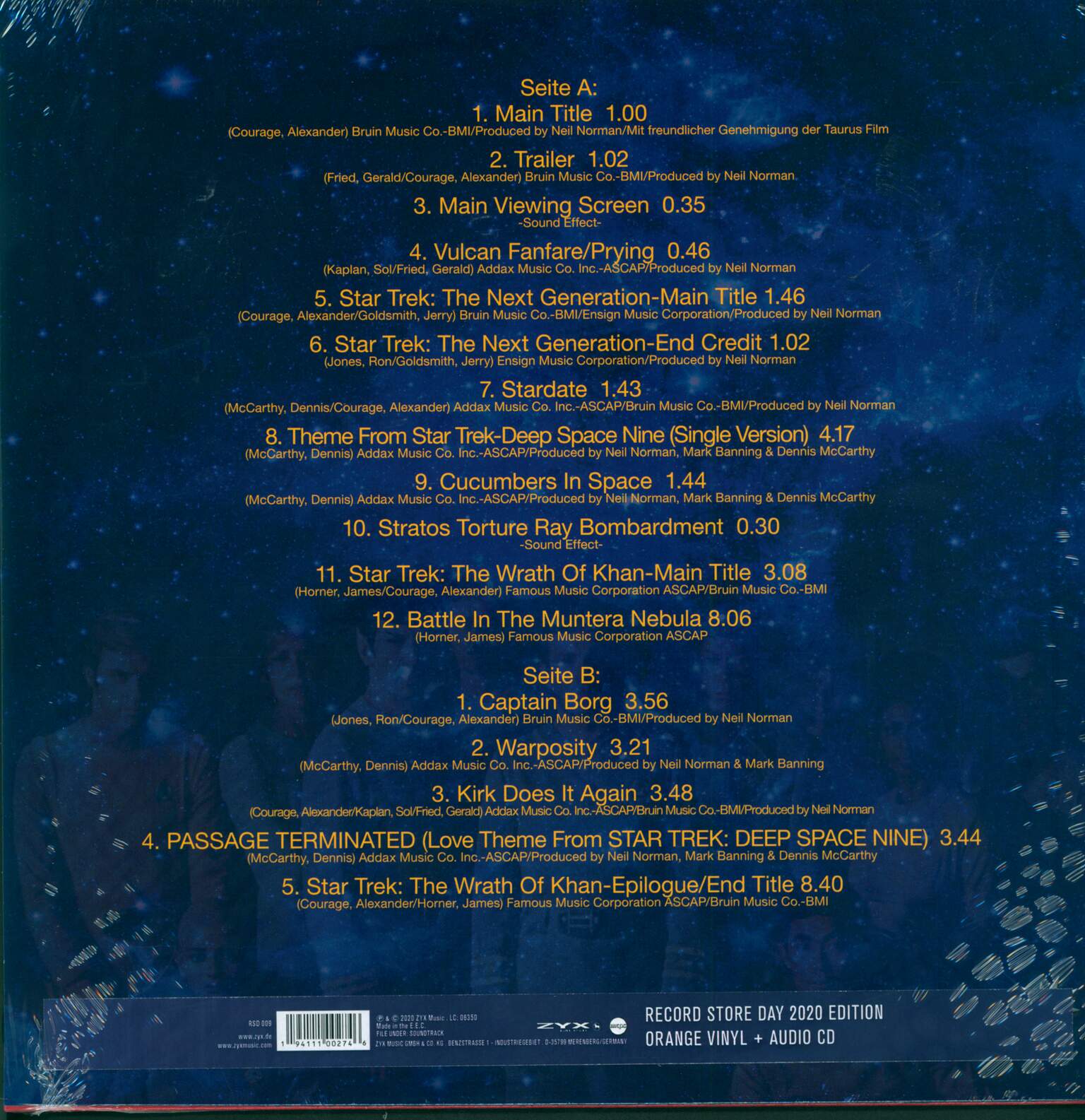 Various: Best of Star Trek, LP (Vinyl)
