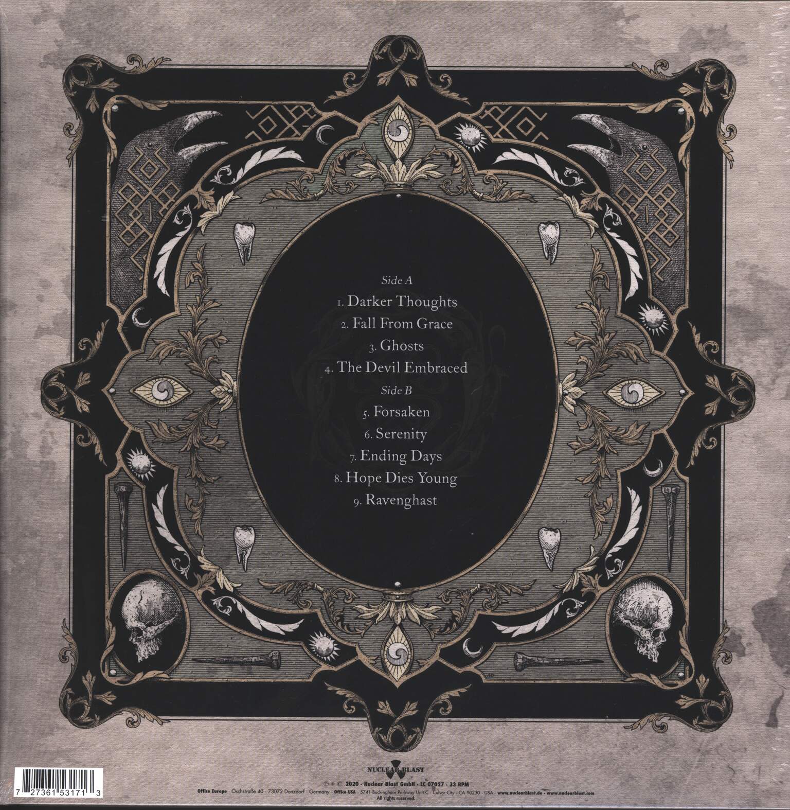 Paradise Lost: Obsidian, LP (Vinyl)