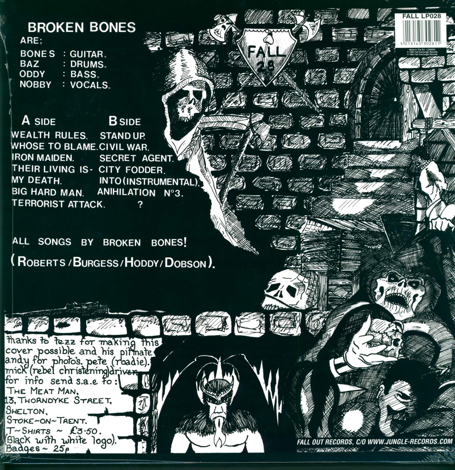 Broken Bones: Dem Bones, LP (Vinyl)