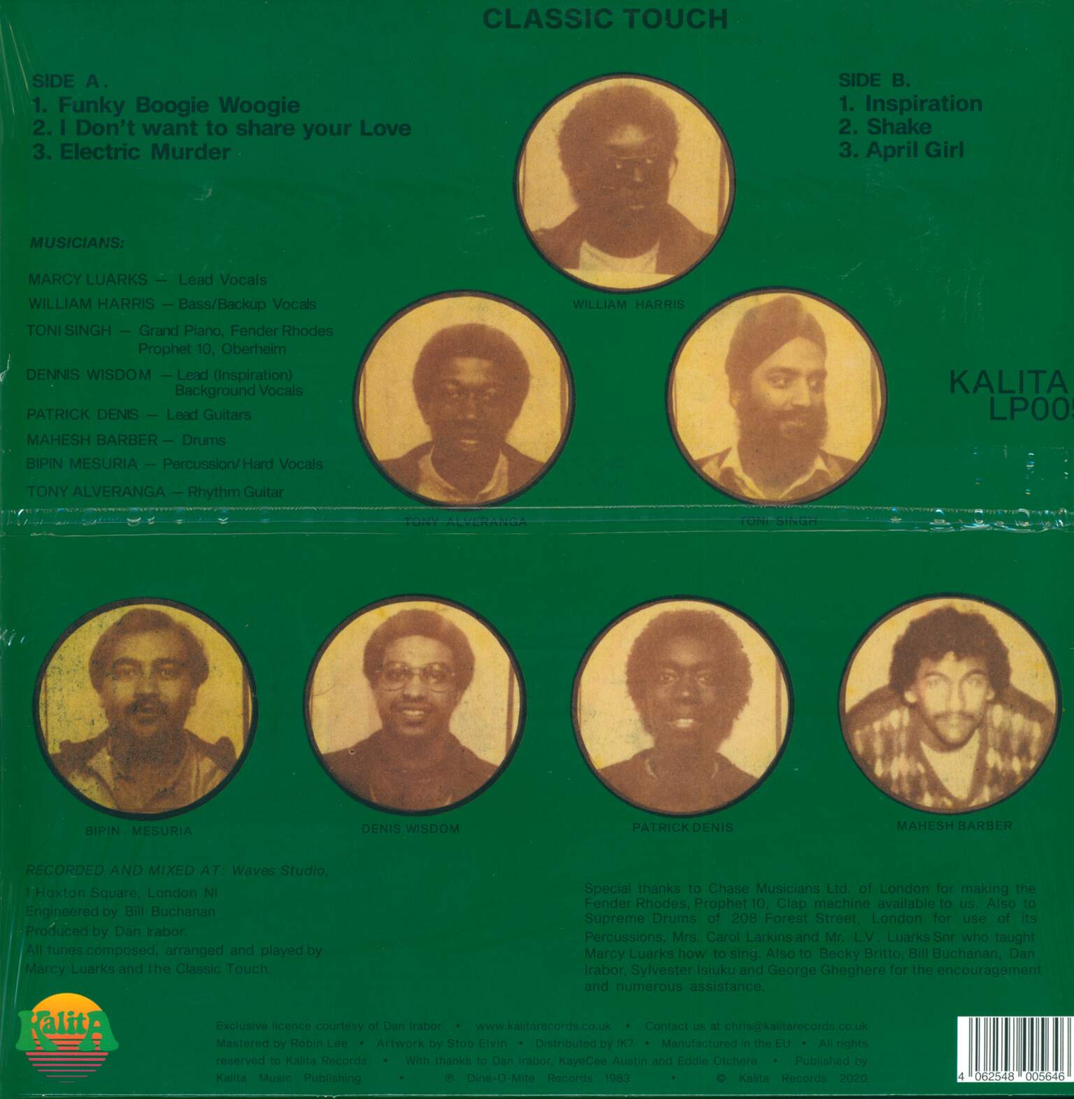 Marcy Luarks & Classic Touch: Electric Murder, LP (Vinyl)